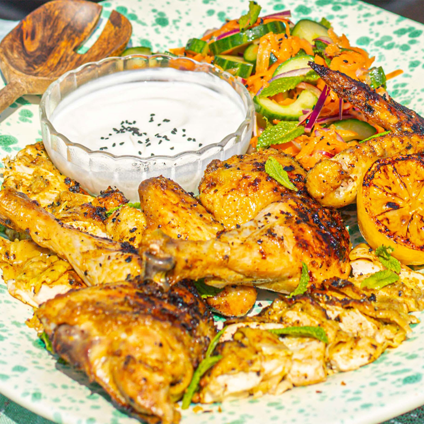 Image of Curry Butter BBQ Chicken