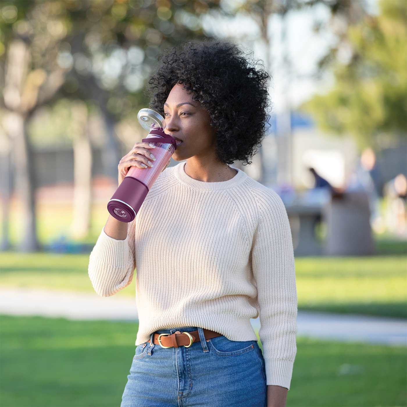 Portable blending power