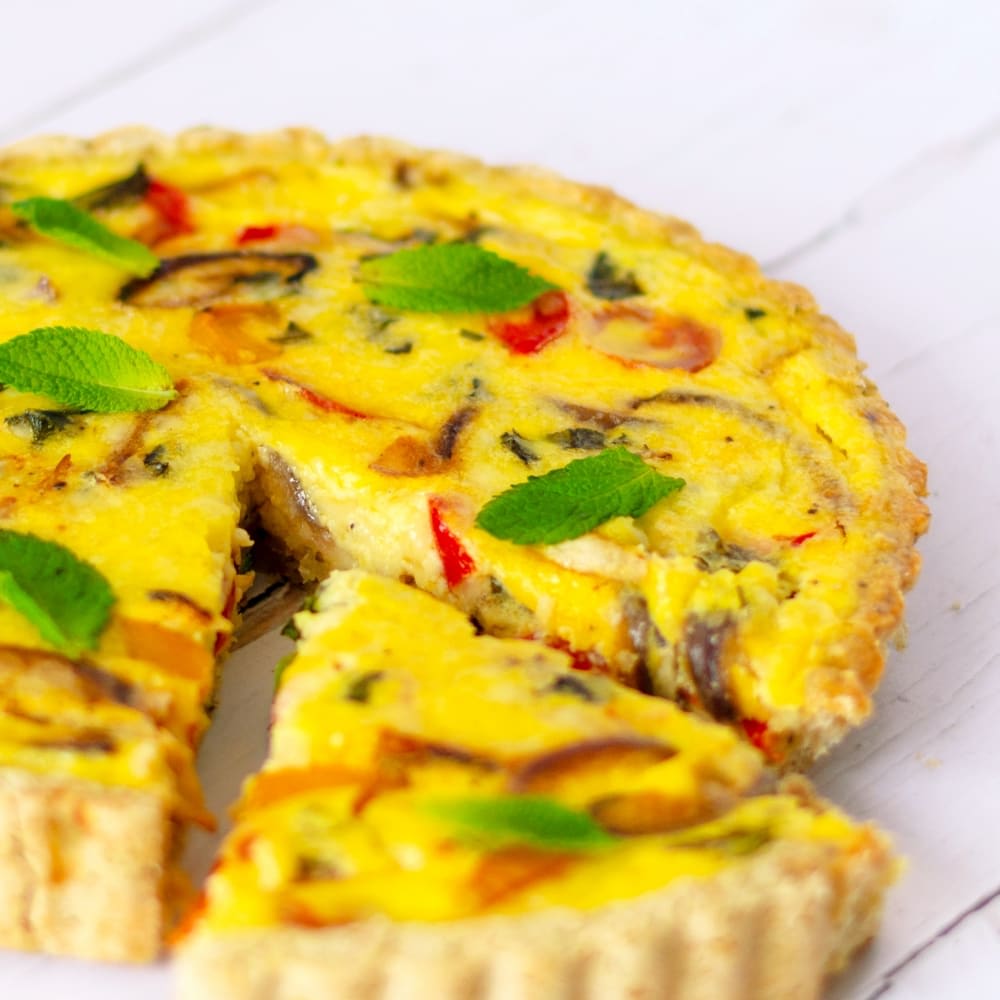 Image de Quiche aux légumes sans céréales