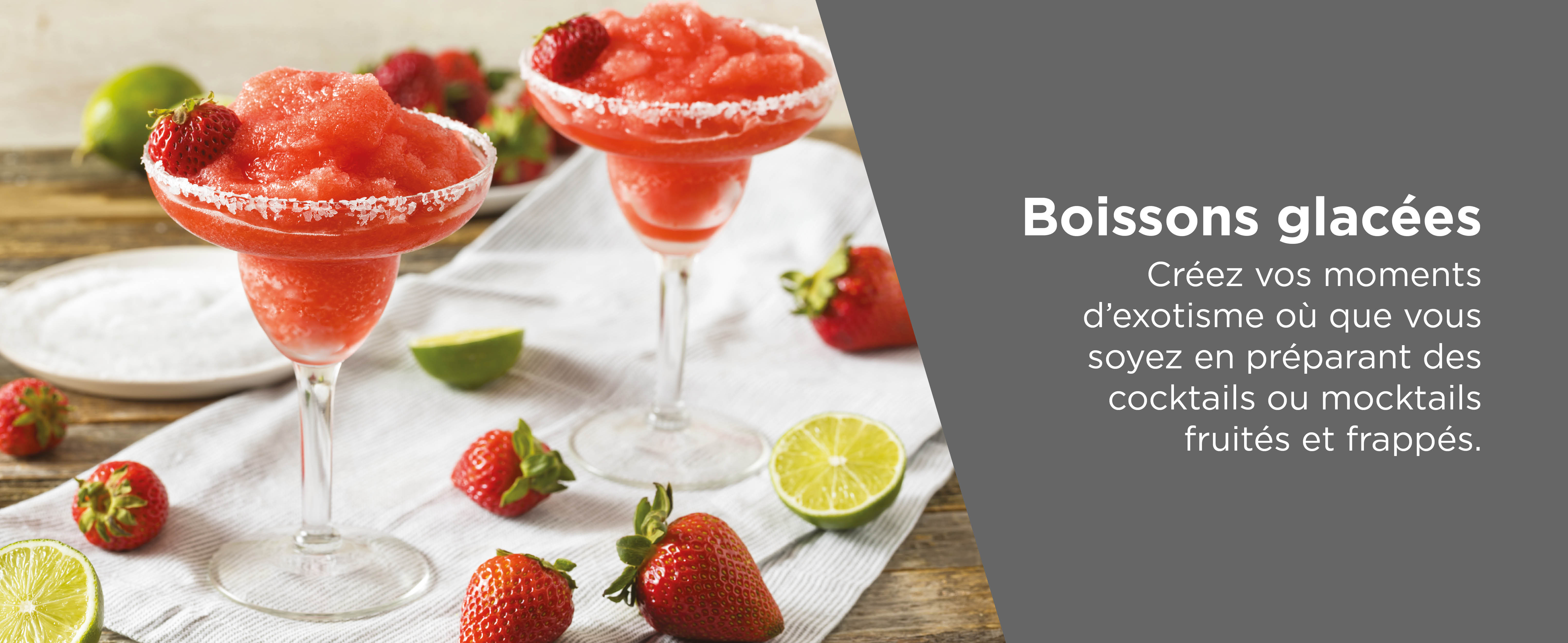 Boissons glac&eacute;es