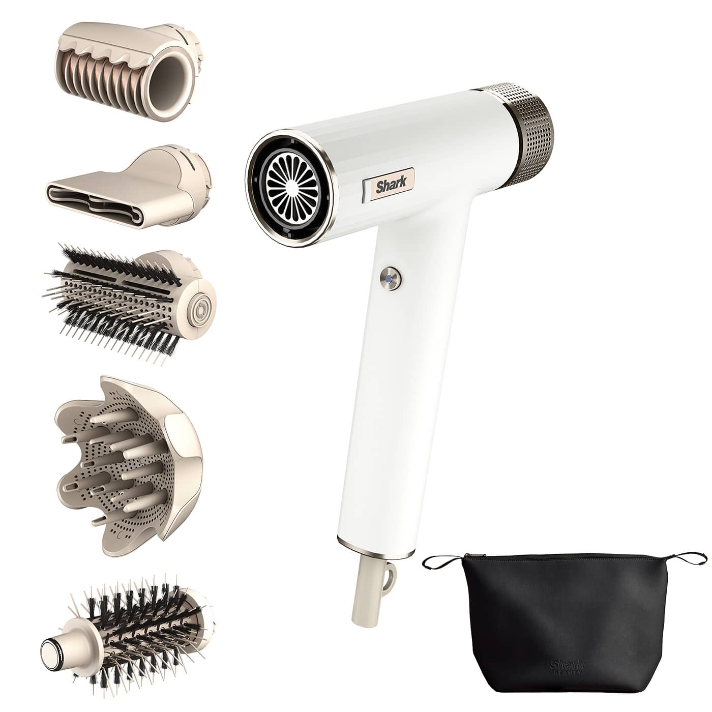 Secador de pelo con 5 accesorios para todo tipo de cabello