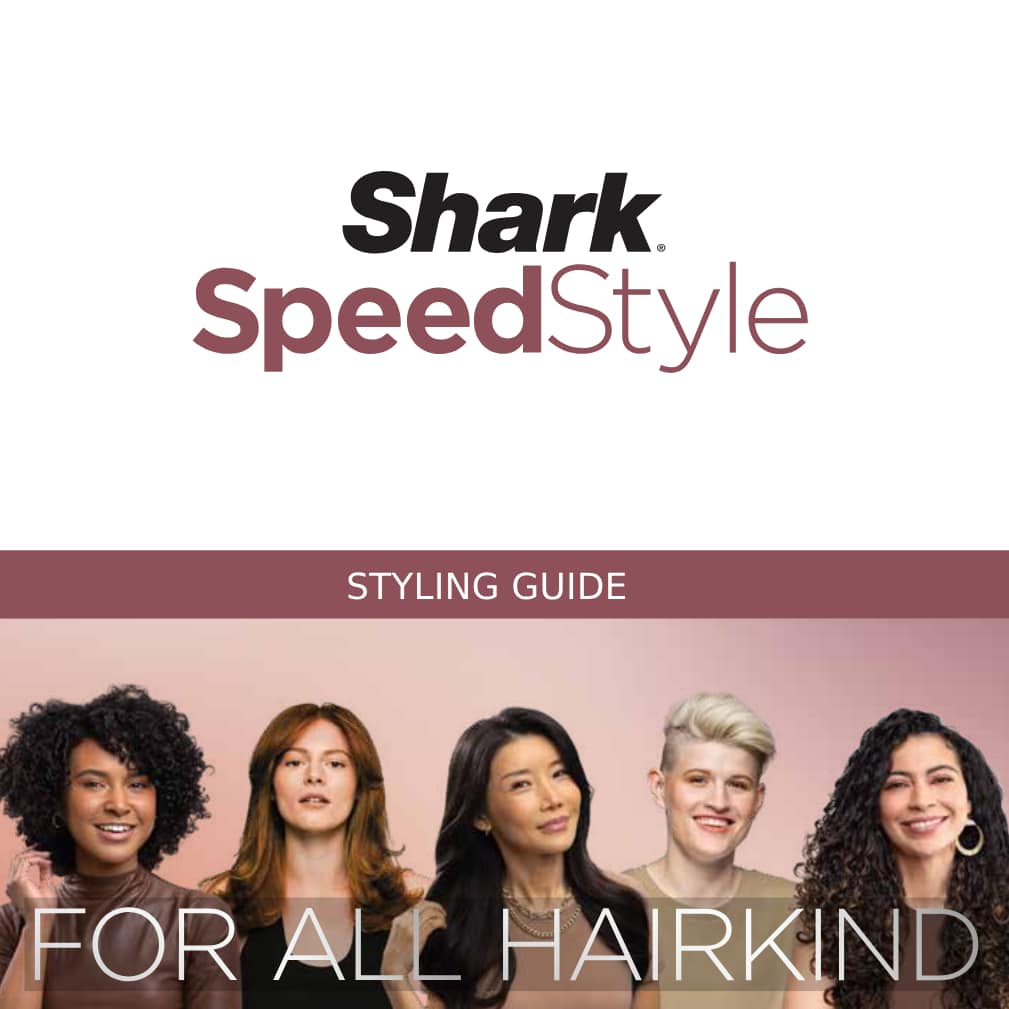 Guía descargable de estilismos y funcionamiento del secador de pelo Shark SmoothStyle