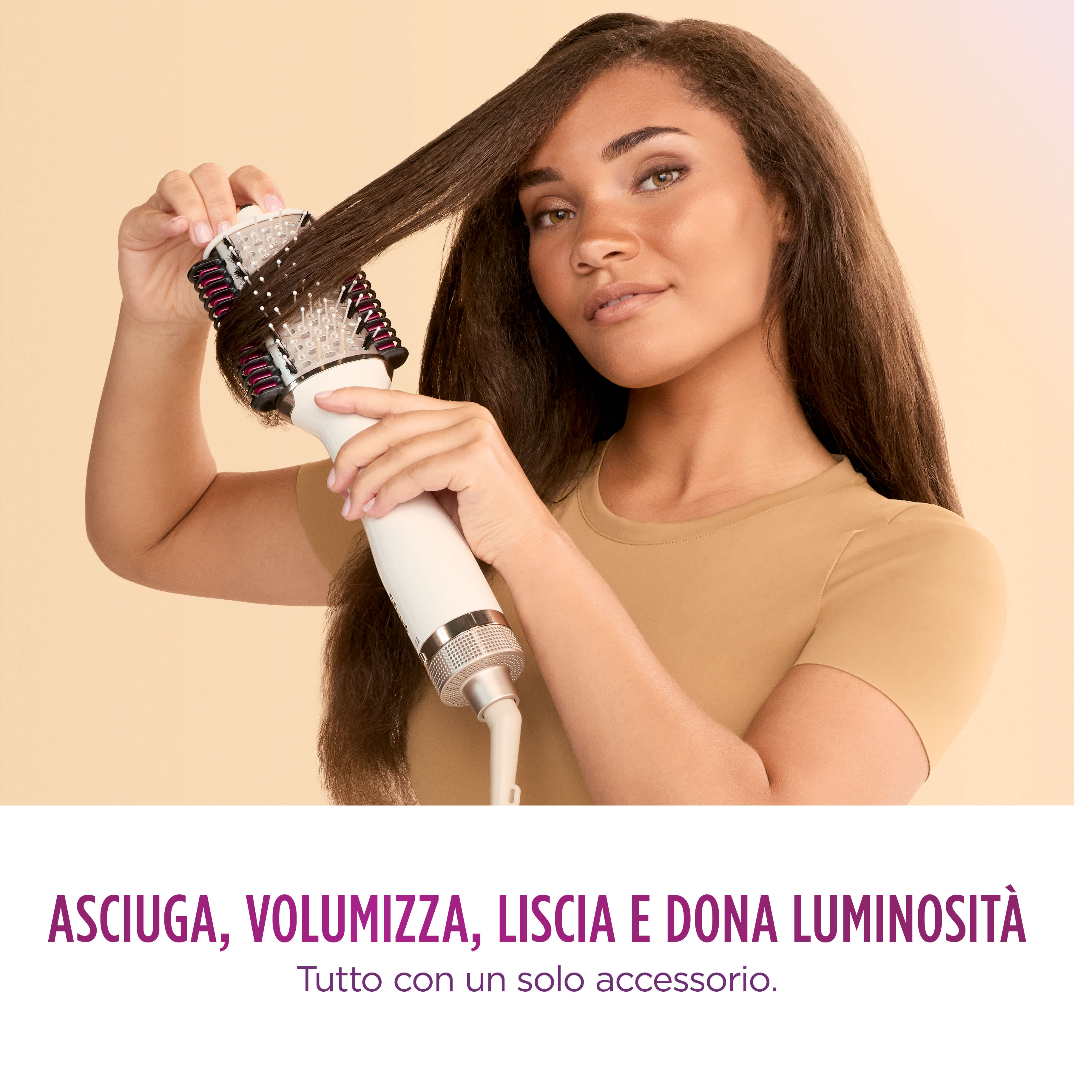 Asciuga Volumizza e Dona Luminosità