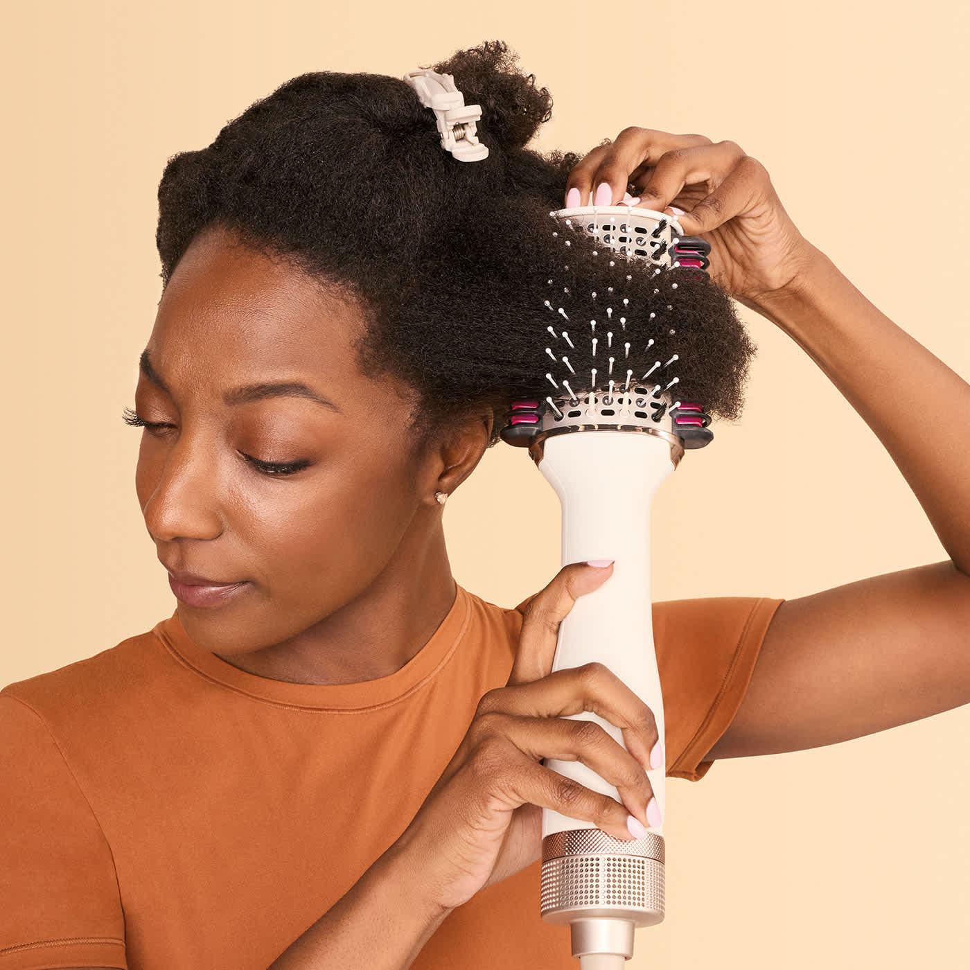 Verwarmde gladmakende kam