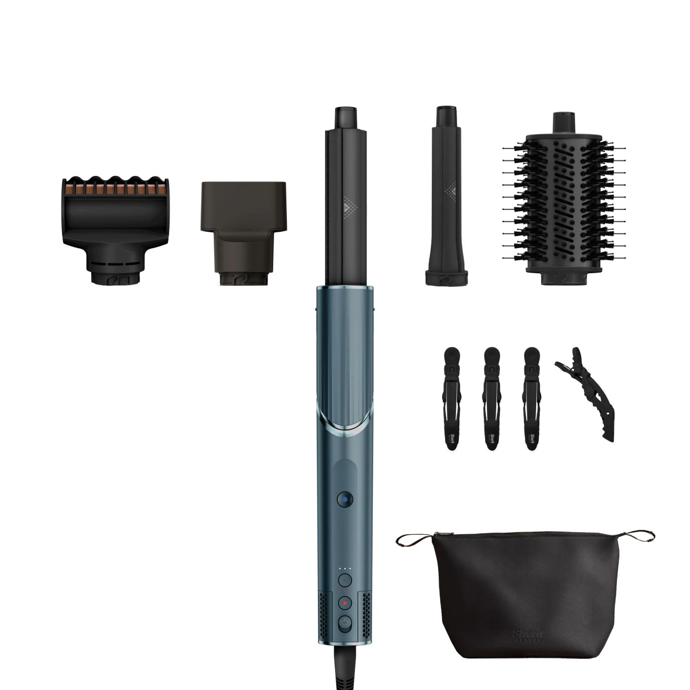 Shark FlexStyle | Moldeador y Secador — Set 5 en 1 (Verde azulado) HD450TLEU product photo