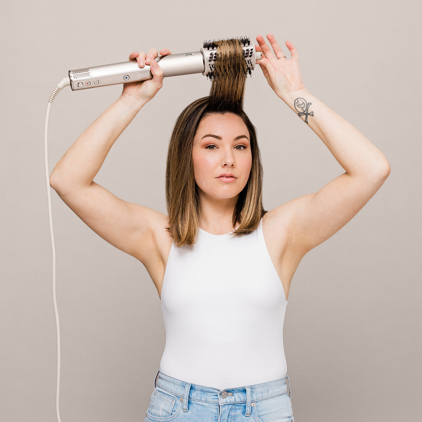 <h4>Brosse ronde</h4>