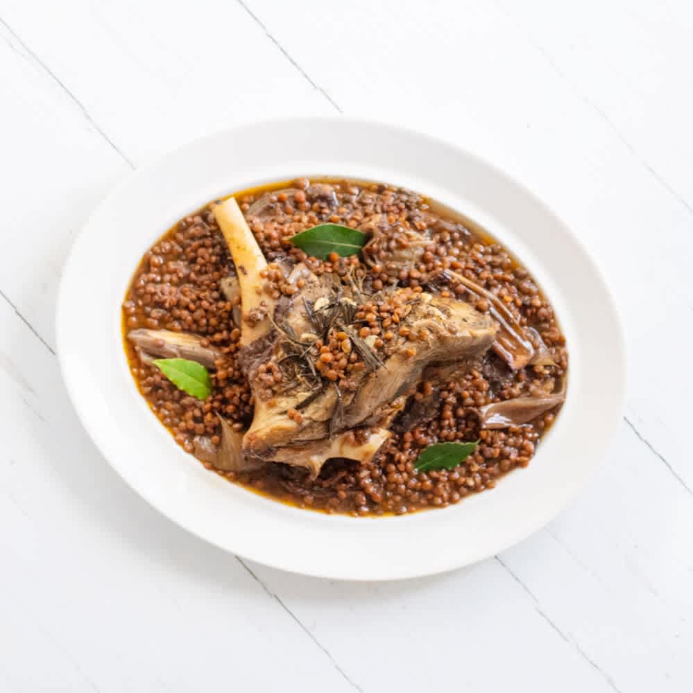 Image of Lamb with Puy Lentils