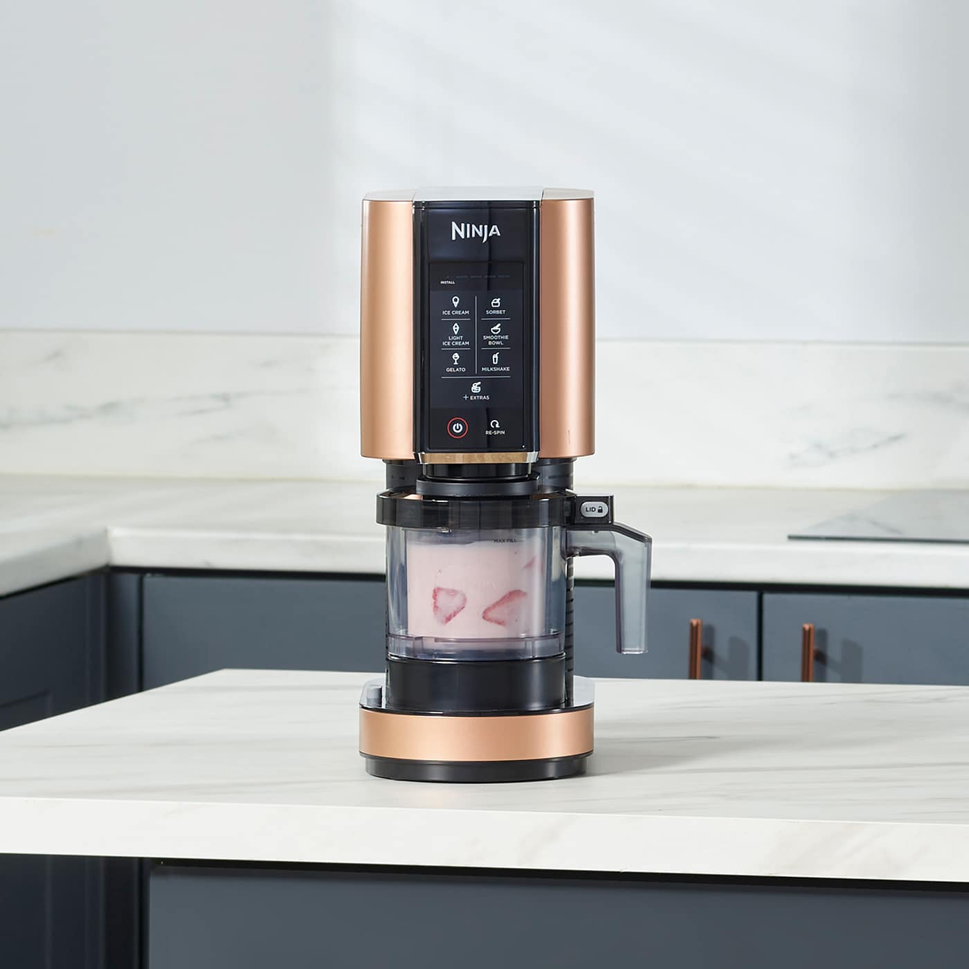 Fill, freeze, process, enjoy