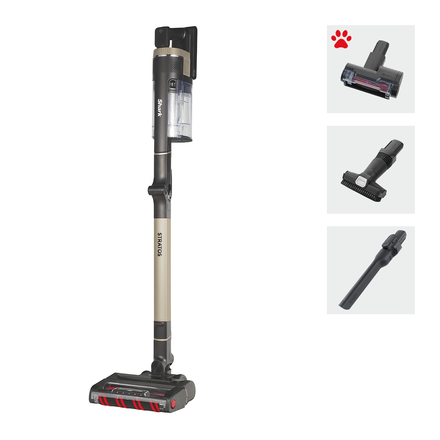 Aspirapolvere senza filo Shark Stratos con Pet Kit (Batteria Singola) IZ400EUT product photo