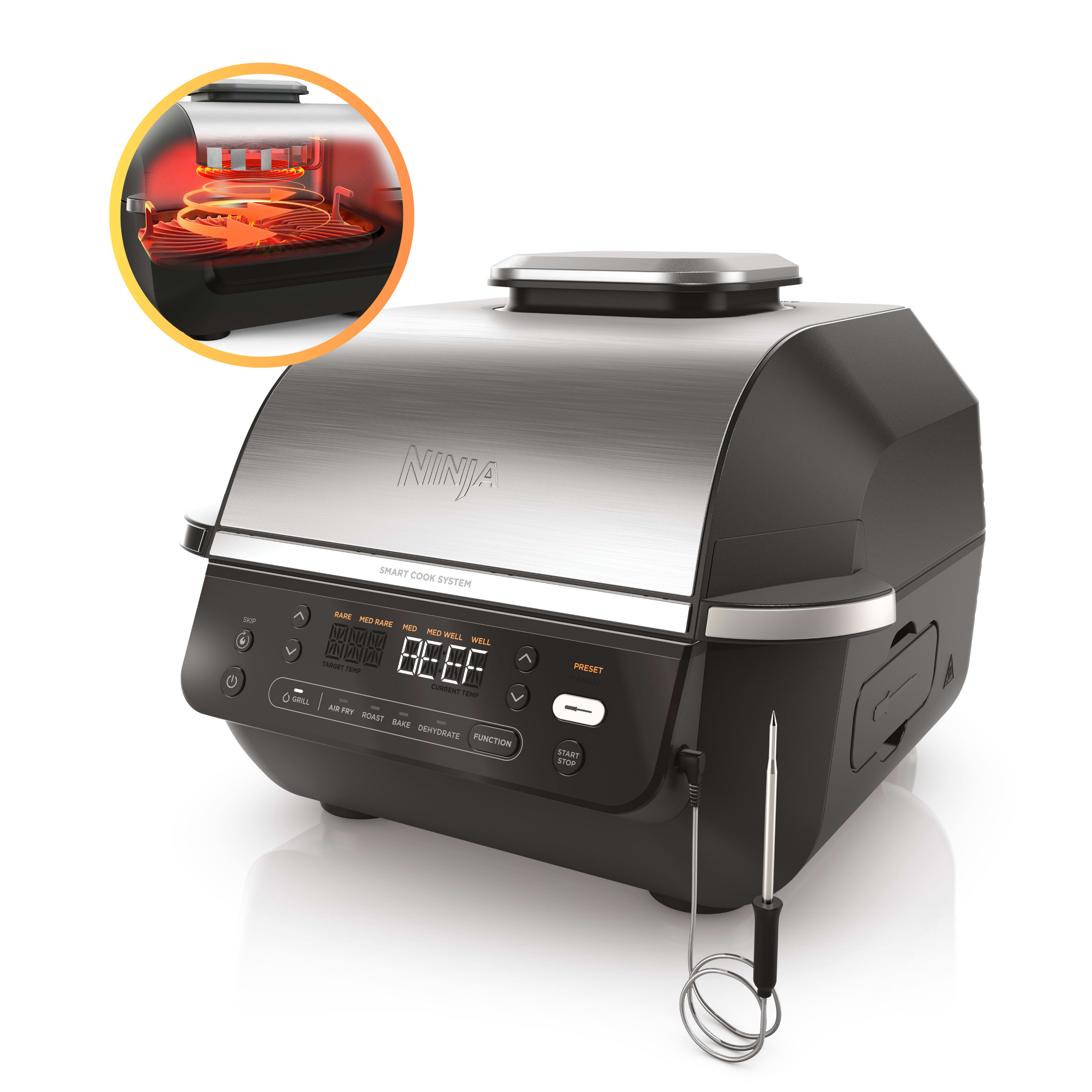 Grill et friteuse sans huile 5-en-1 Ninja EG351EU photo du produit