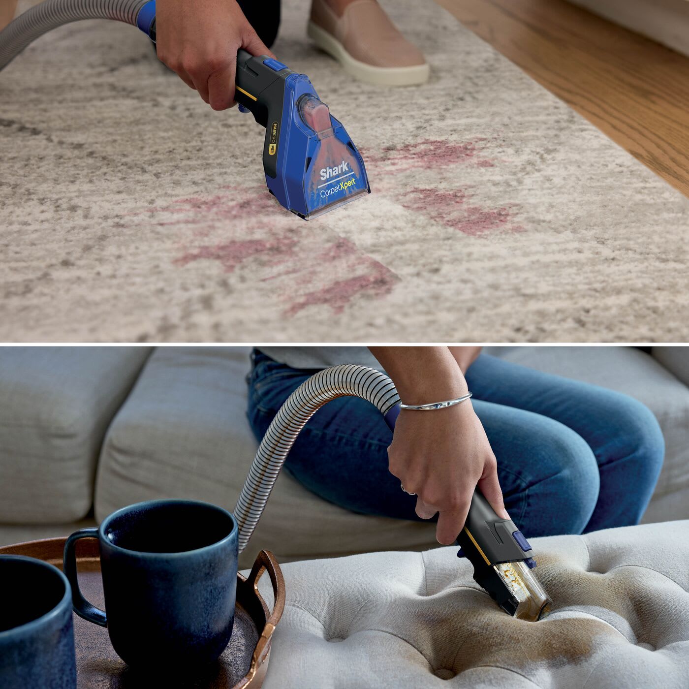 Handheld stain & spot remover