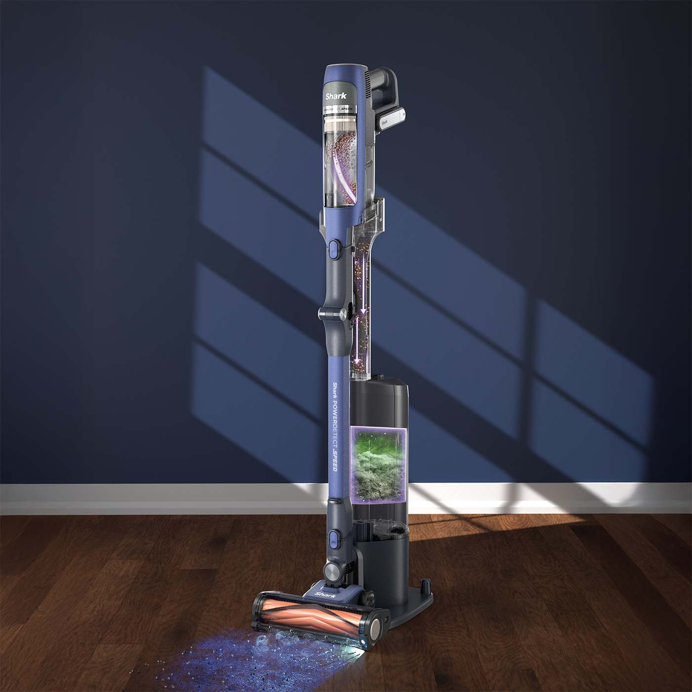 Base de carga con autovaciado y filtro HEPA*