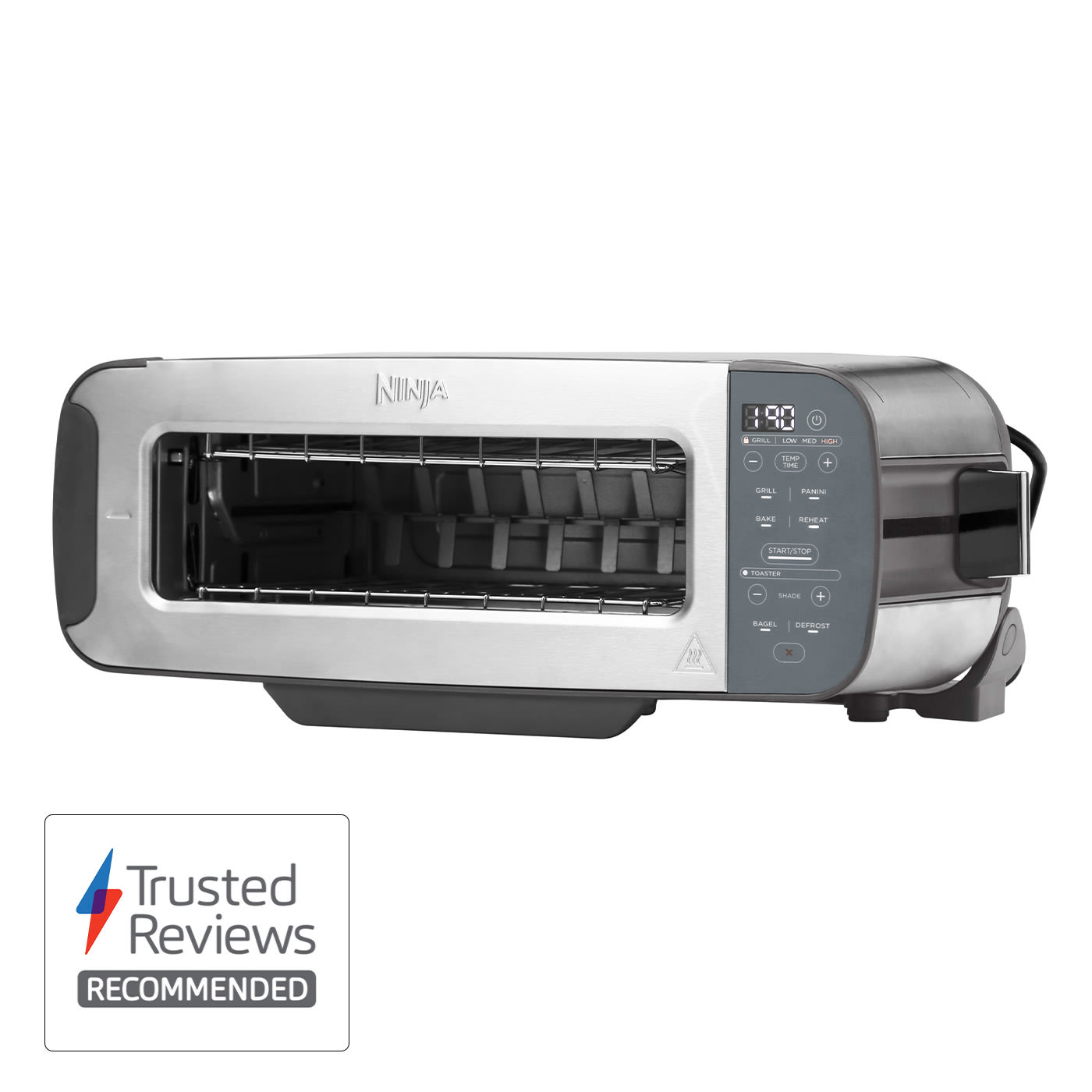 Ninja Foodi 3in1 Toaster, Grill Panini Press [Stainless Steel