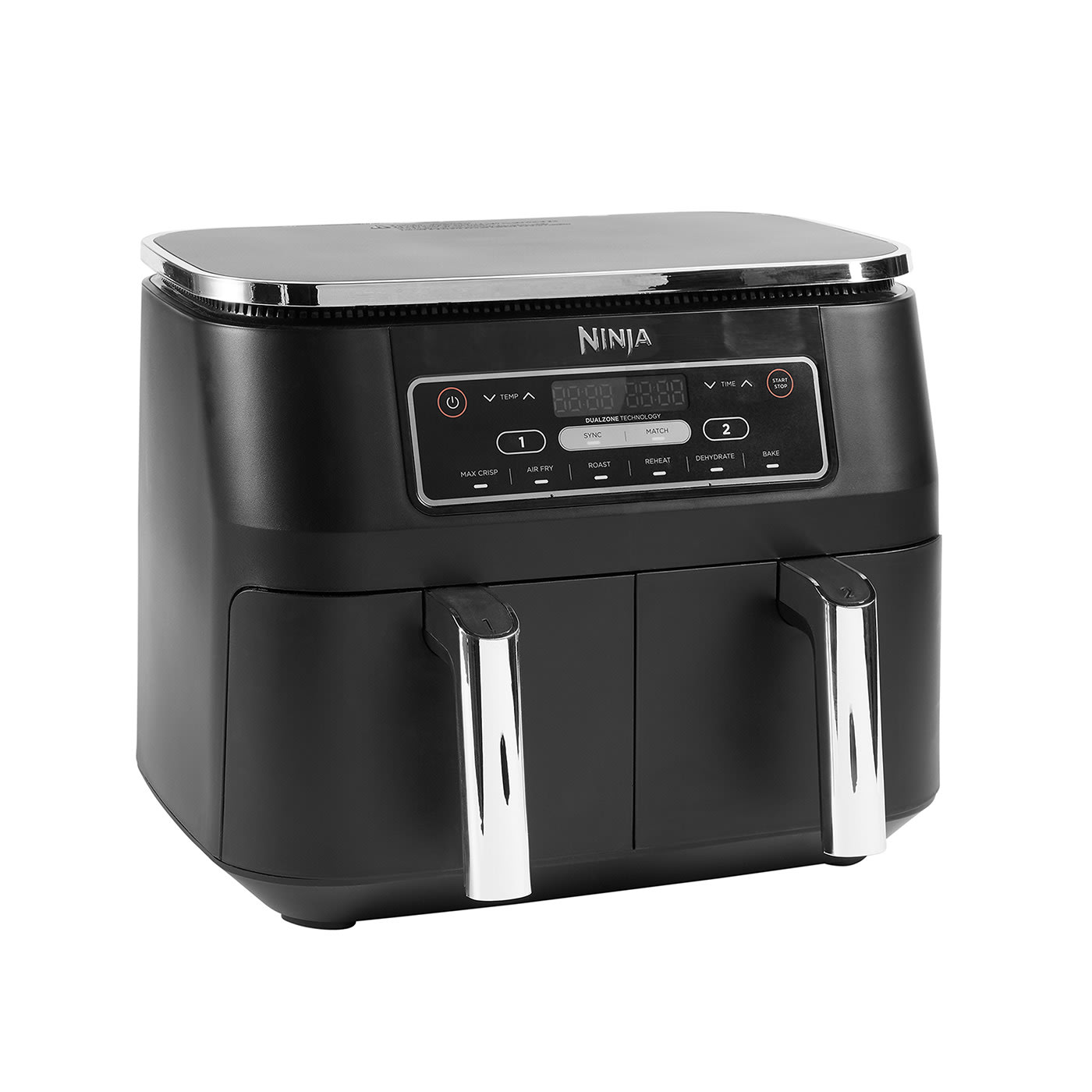 Ninja Foodi Air Fryer: Dual Zone - With 6 Cooking Functions - 7.6L - AF300UK