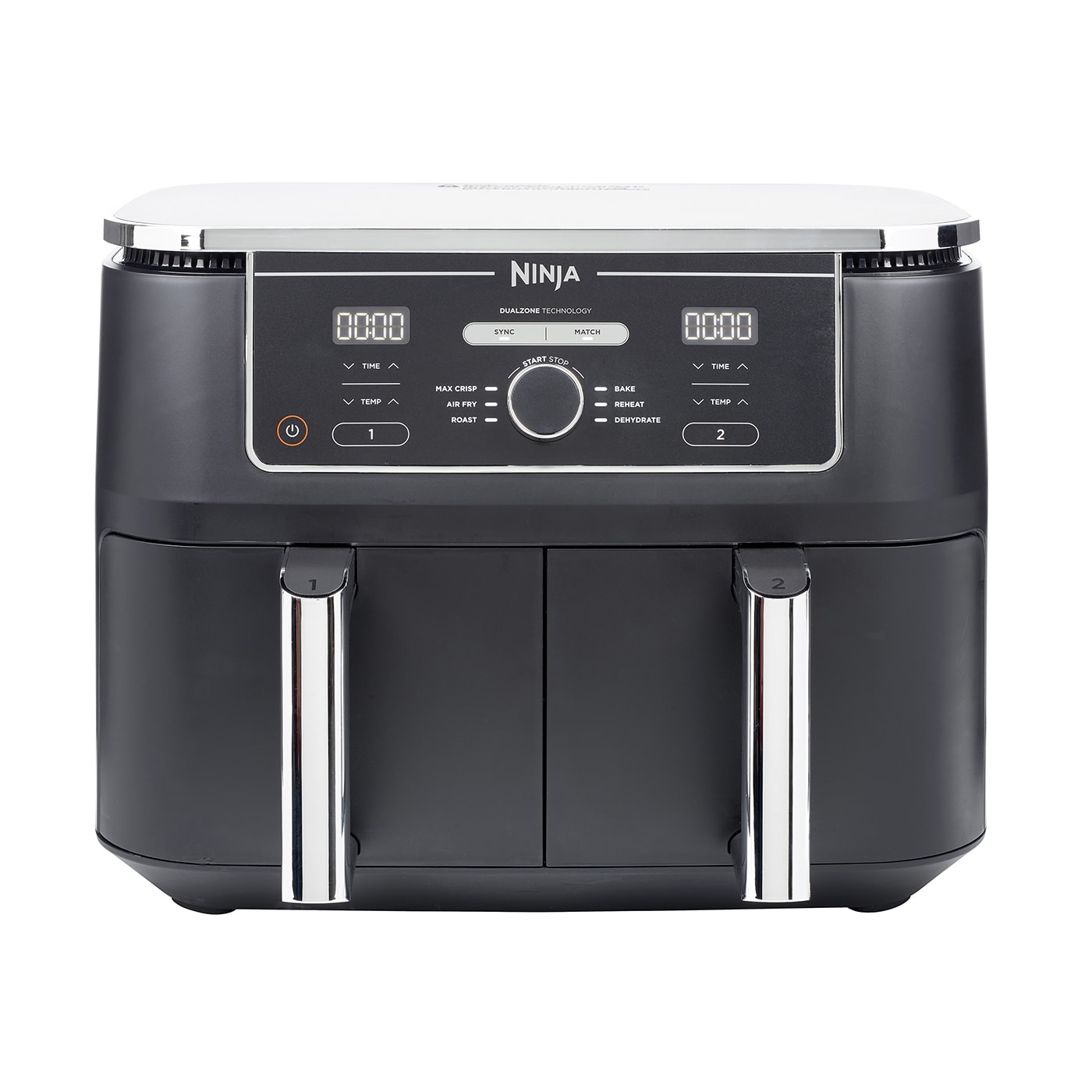 Ninja Foodi Air Fryer - Dual Zone MAX - with 6 Cooking Functions - 9.5L - AF400UK