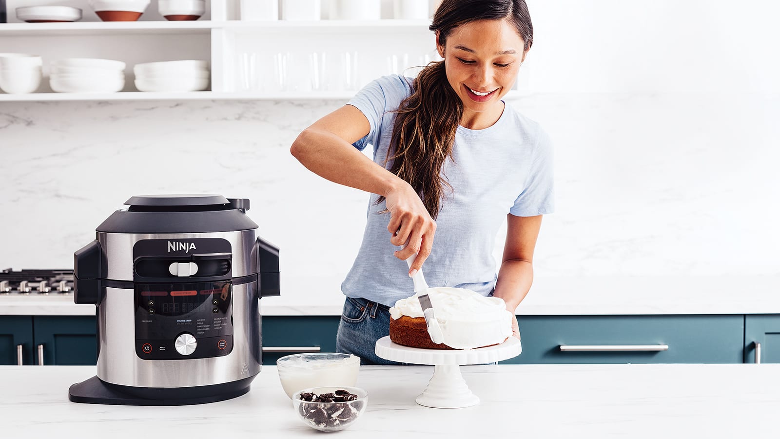 Ninja Foodi Smart Lid 14-in-1 Multicooker OL650 - Buy Online with