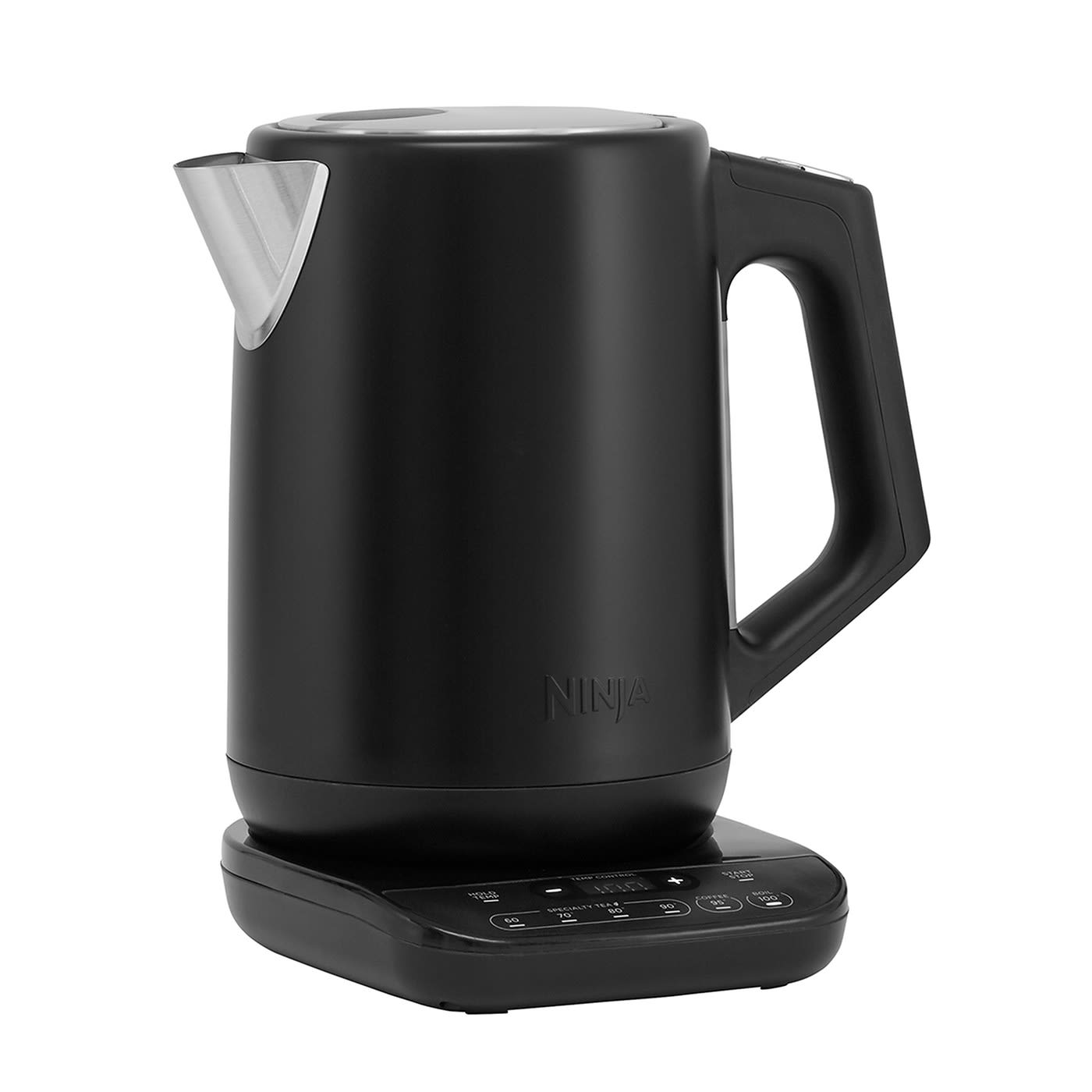 Ninja KT200 - Hervidor eléctrico de temperatura de precisión, 1500 vatios,  sin BPA, inoxidable, capacidad de 7 tazas, ajuste de temperatura de