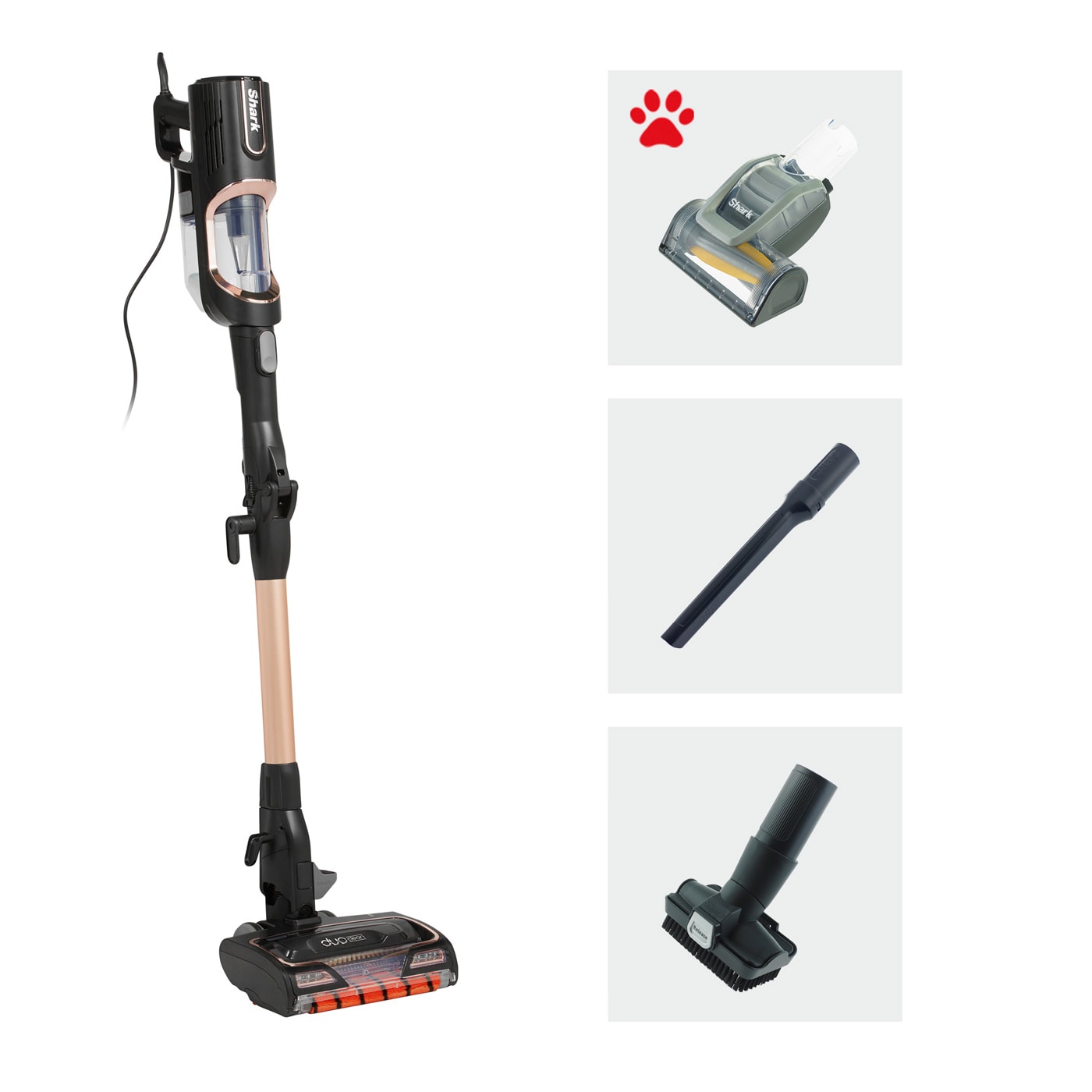 SHARK Aspirateur balai filaire HZ500EUT duo clean brosse motorisée  disponible et en vente à La Réunion