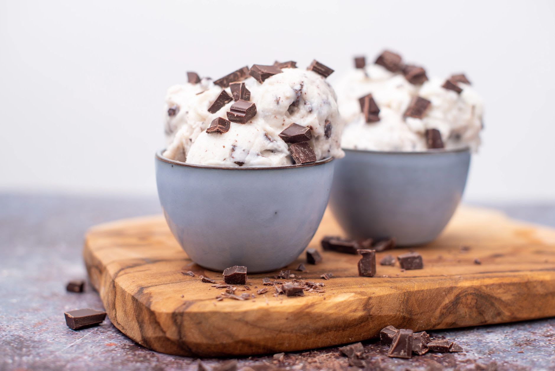 Imagen de una helado de stracciatella