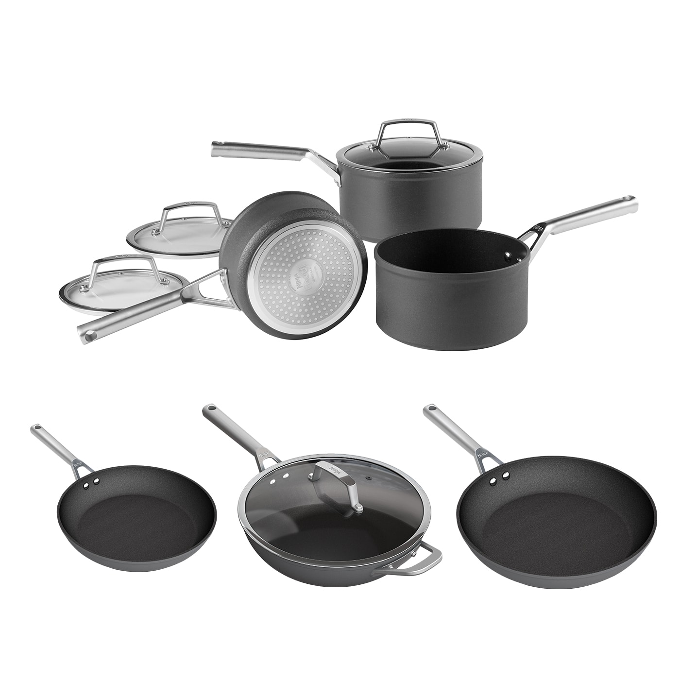 Ninja ZEROSTICK 16cm Saucepan with Lid