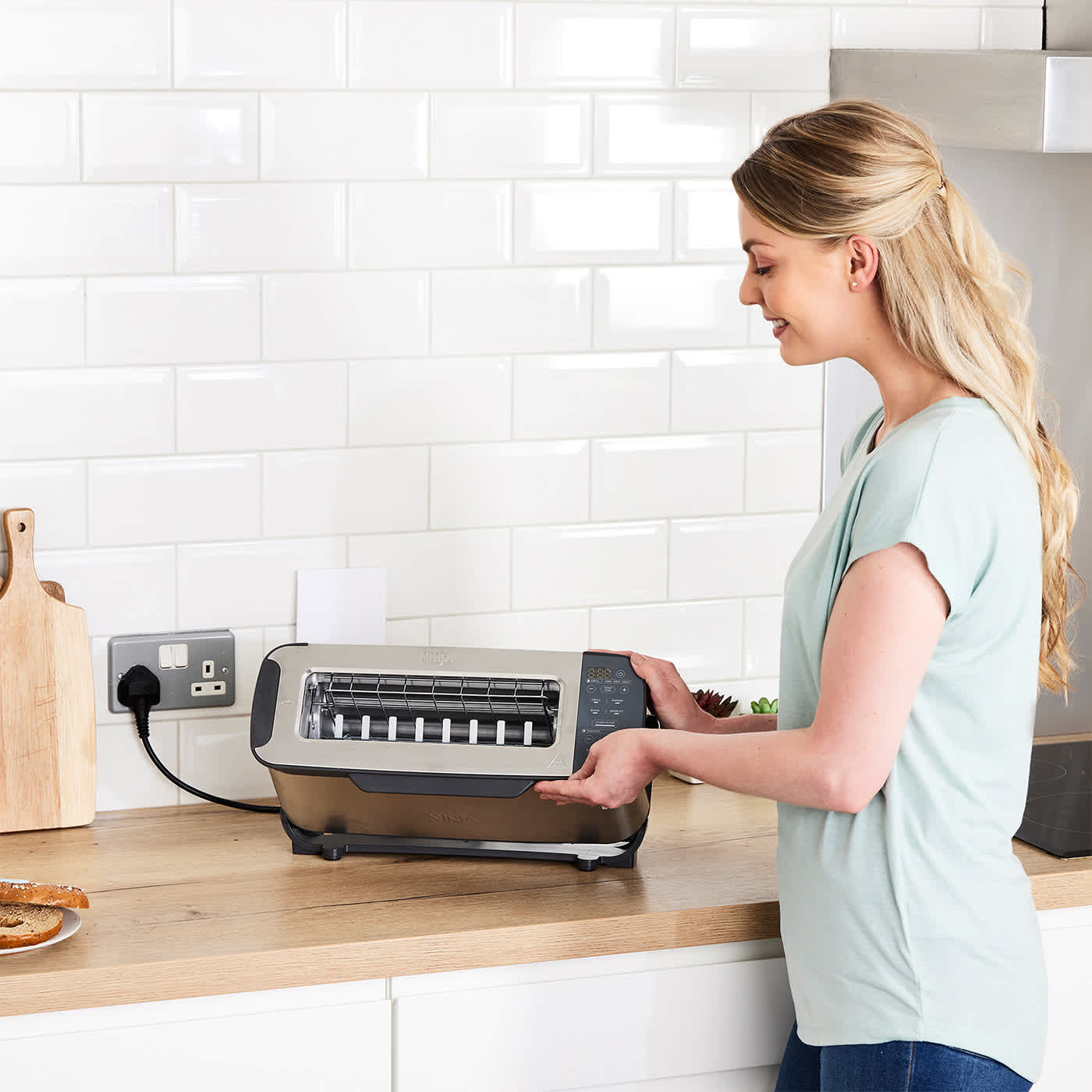 Ninja Foodi 3-in-1 Toaster, Grill Panini Press