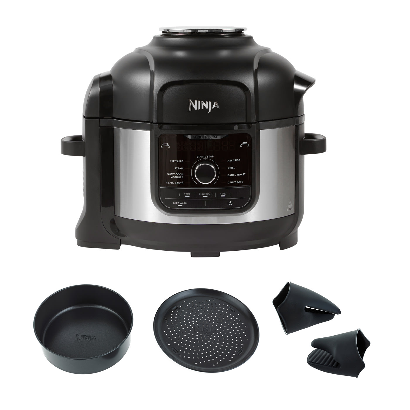 Exclusive Bundle: Ninja Foodi 9-in-1 Multi-Cooker With Extra Accessories