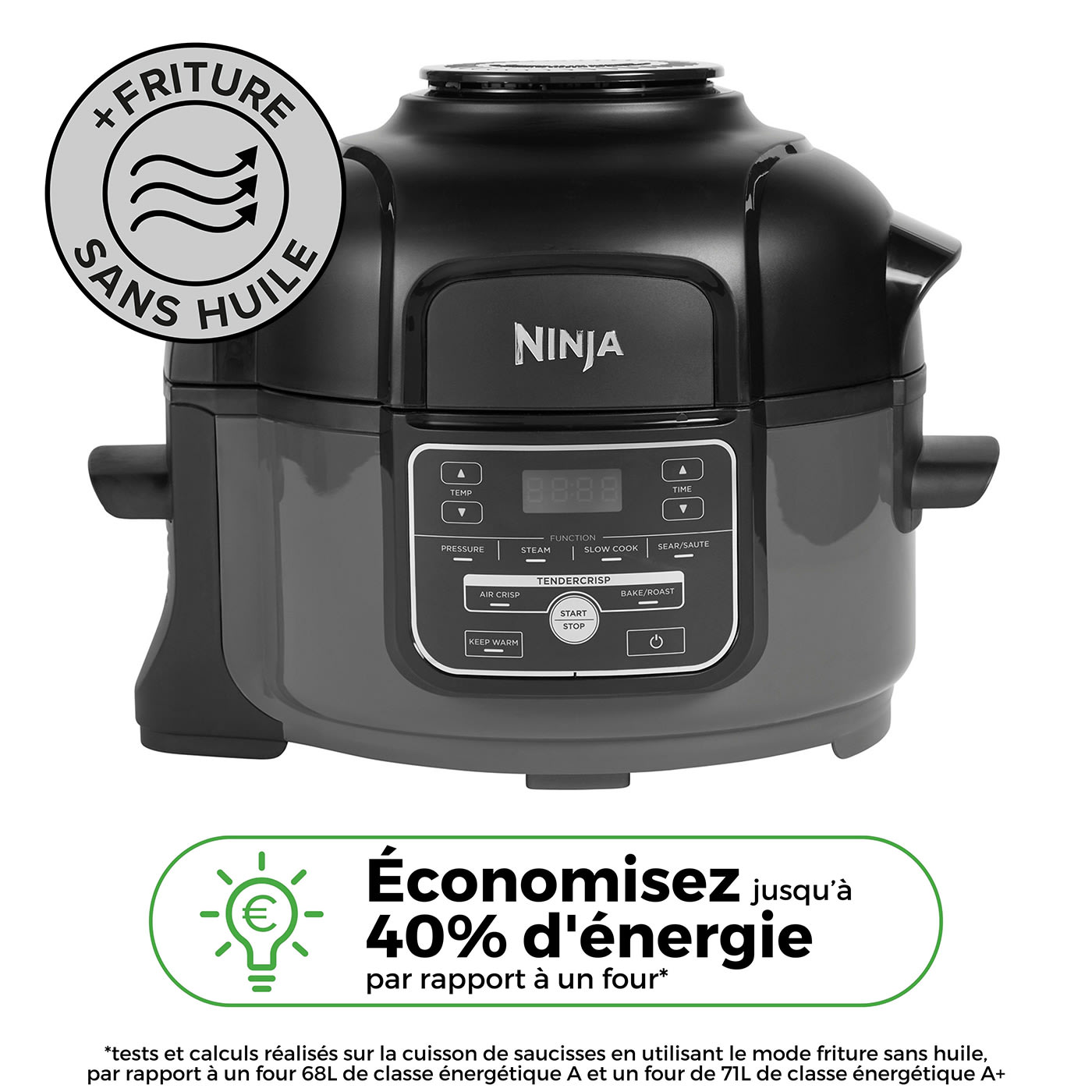 Multicuiseur Ninja Foodi MINI OP100EU 6-en-1, 4.7L photo du produit