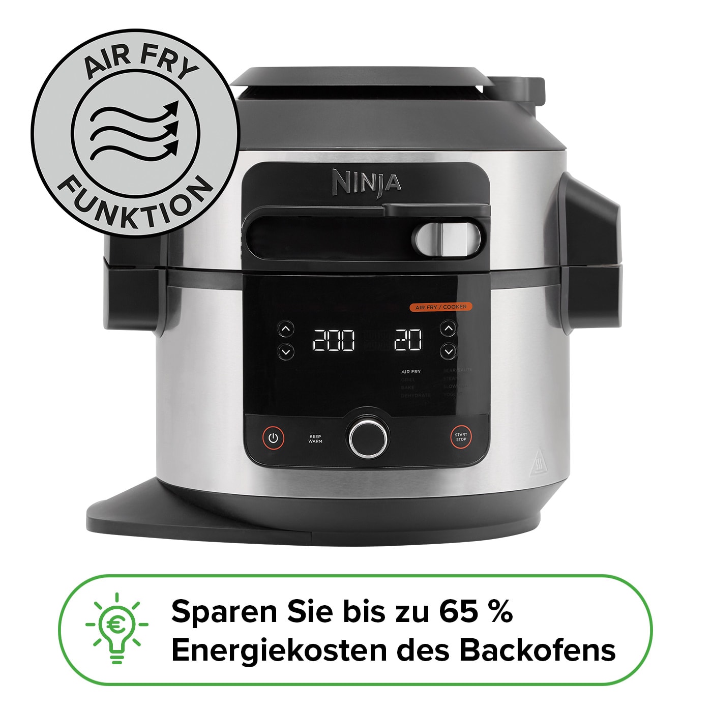 Ninja Foodi 11-in-1 SmartLid Multikocher OL550EU Produktbild