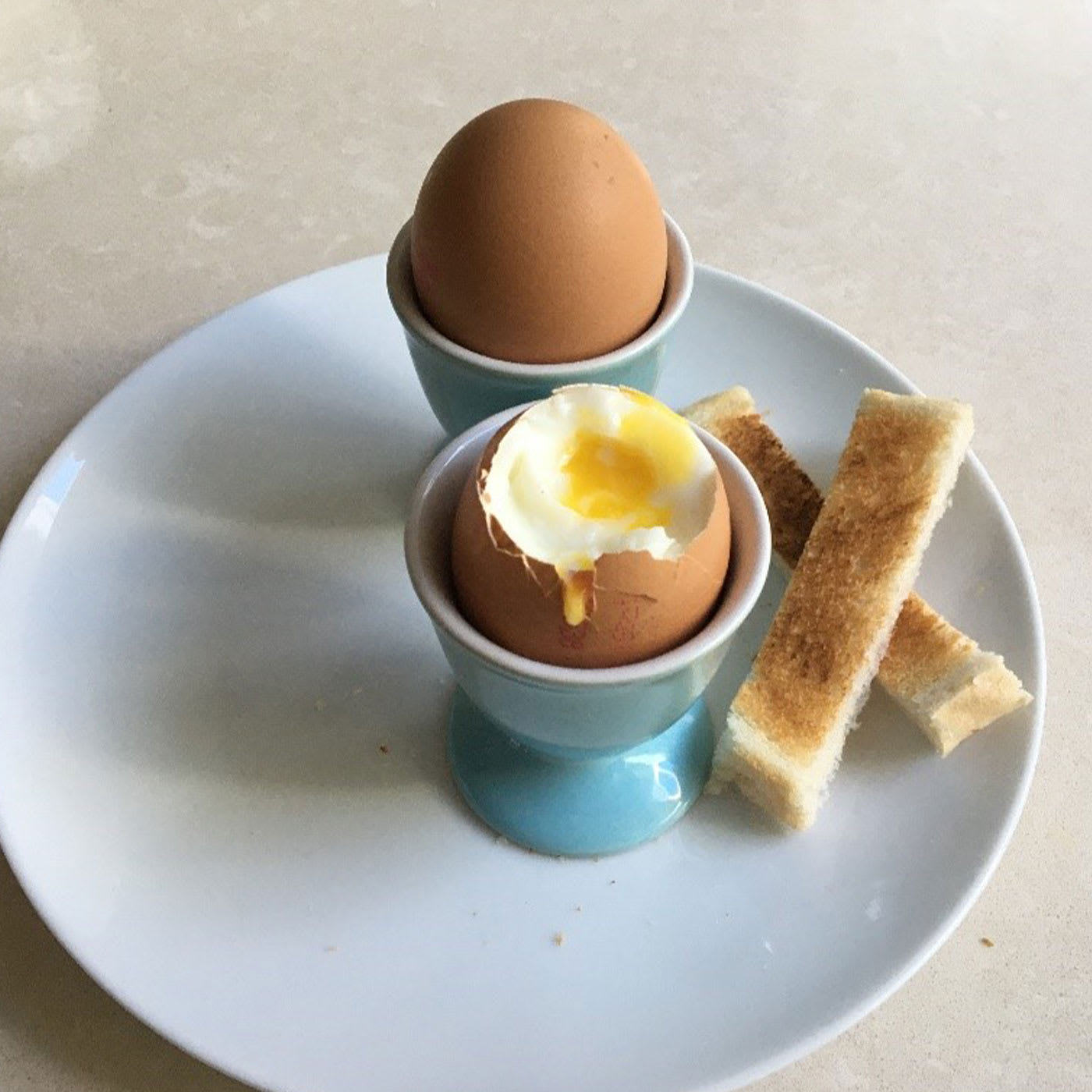 Image of Air Fried Boiled Eggs