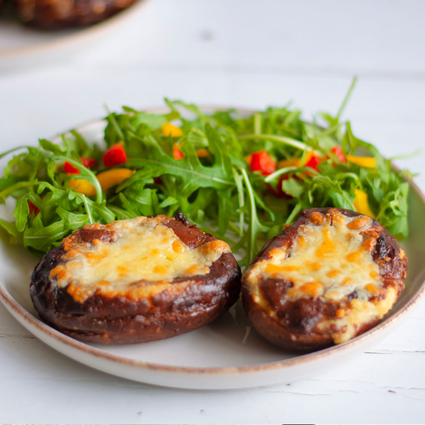 Image of Cheesy stuffed chicken breasts