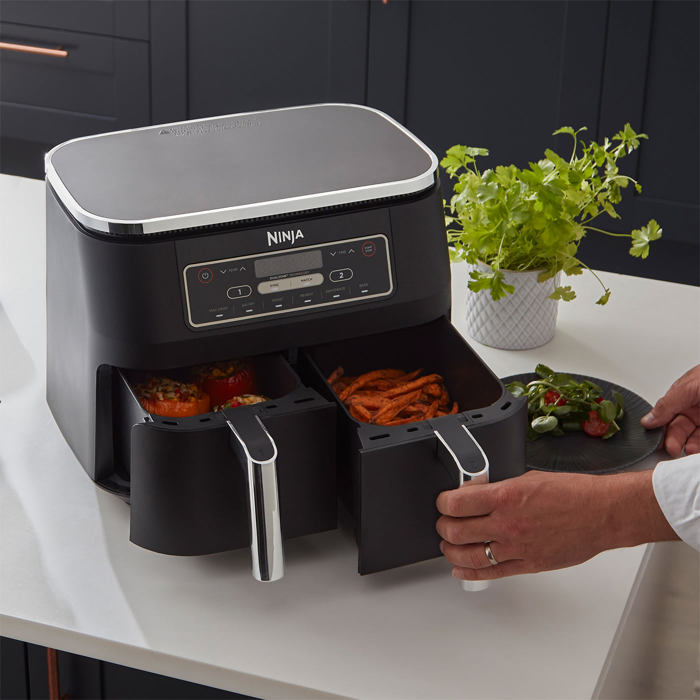 Ninja Dual Zone AF300 - Dual Air Fryer l SharkNinja PH – ConcepStore