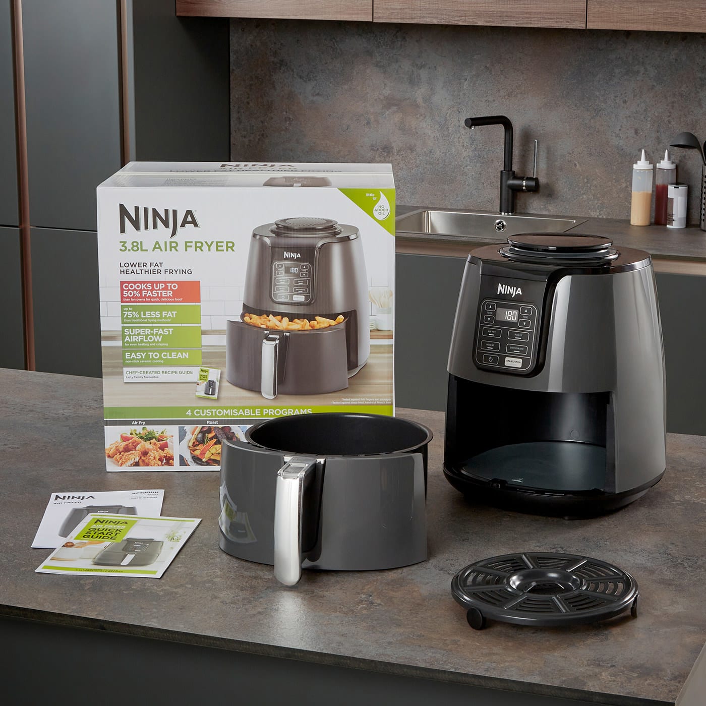 NINJA España 🛡️ Freidoras de aire Premium y electrodomésticos de cocina