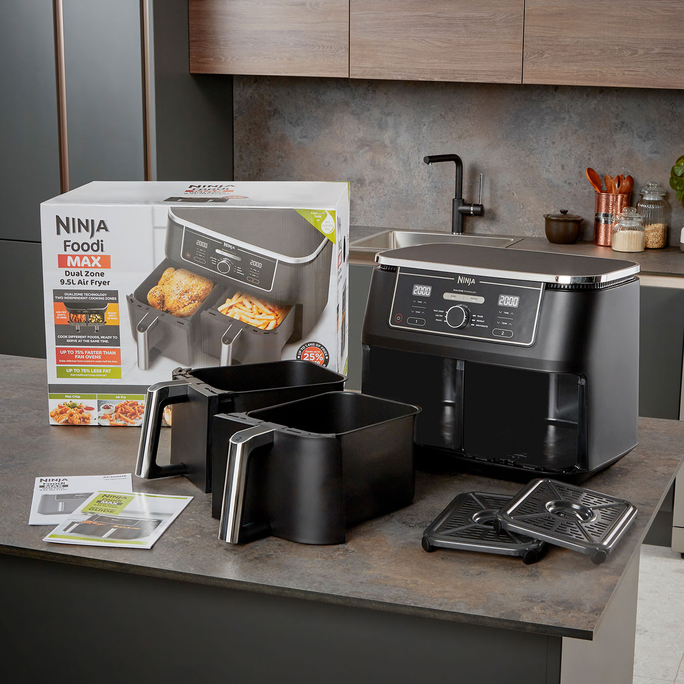 Ninja Foodi Max Health Grill & Air Fryer (AG551UK) Review - Tech Advisor