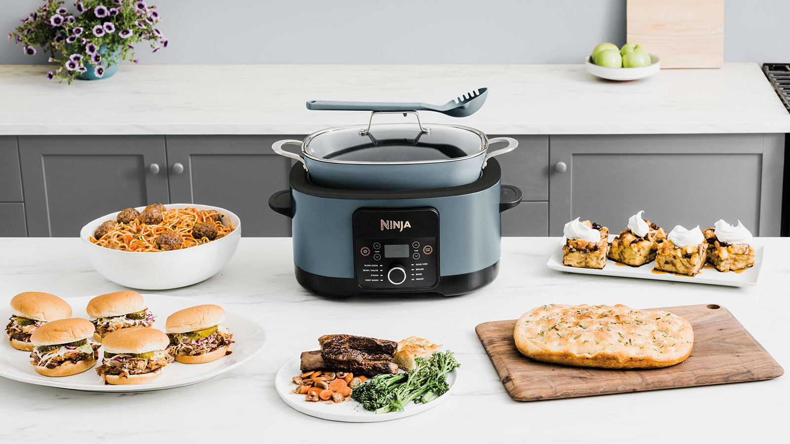 Ninja® Foodi® PossibleCooker™ PRO | 8-in-1 Slow Cooker (Grey)