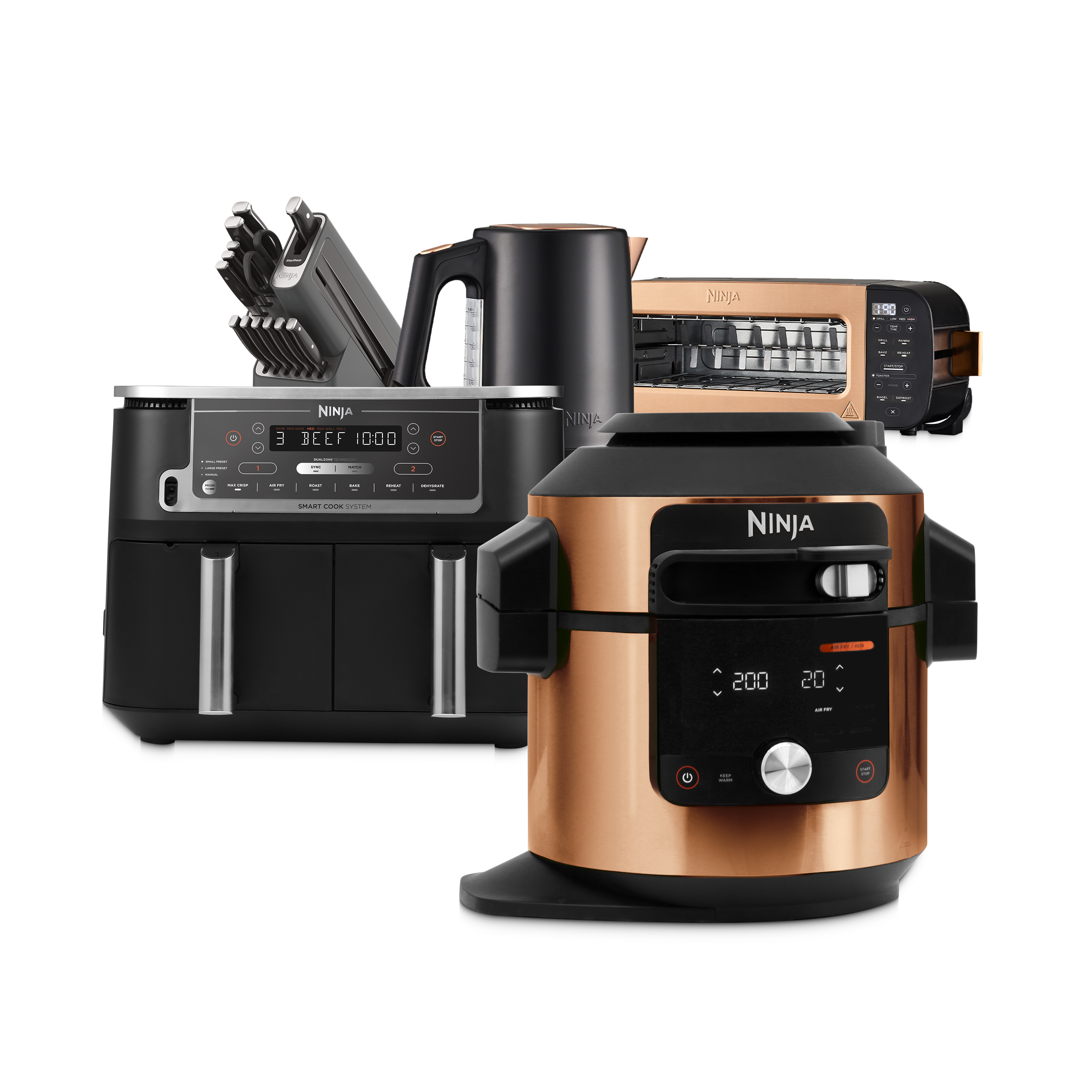 s copper Ninja air fryer is reduced once again for Black Friday