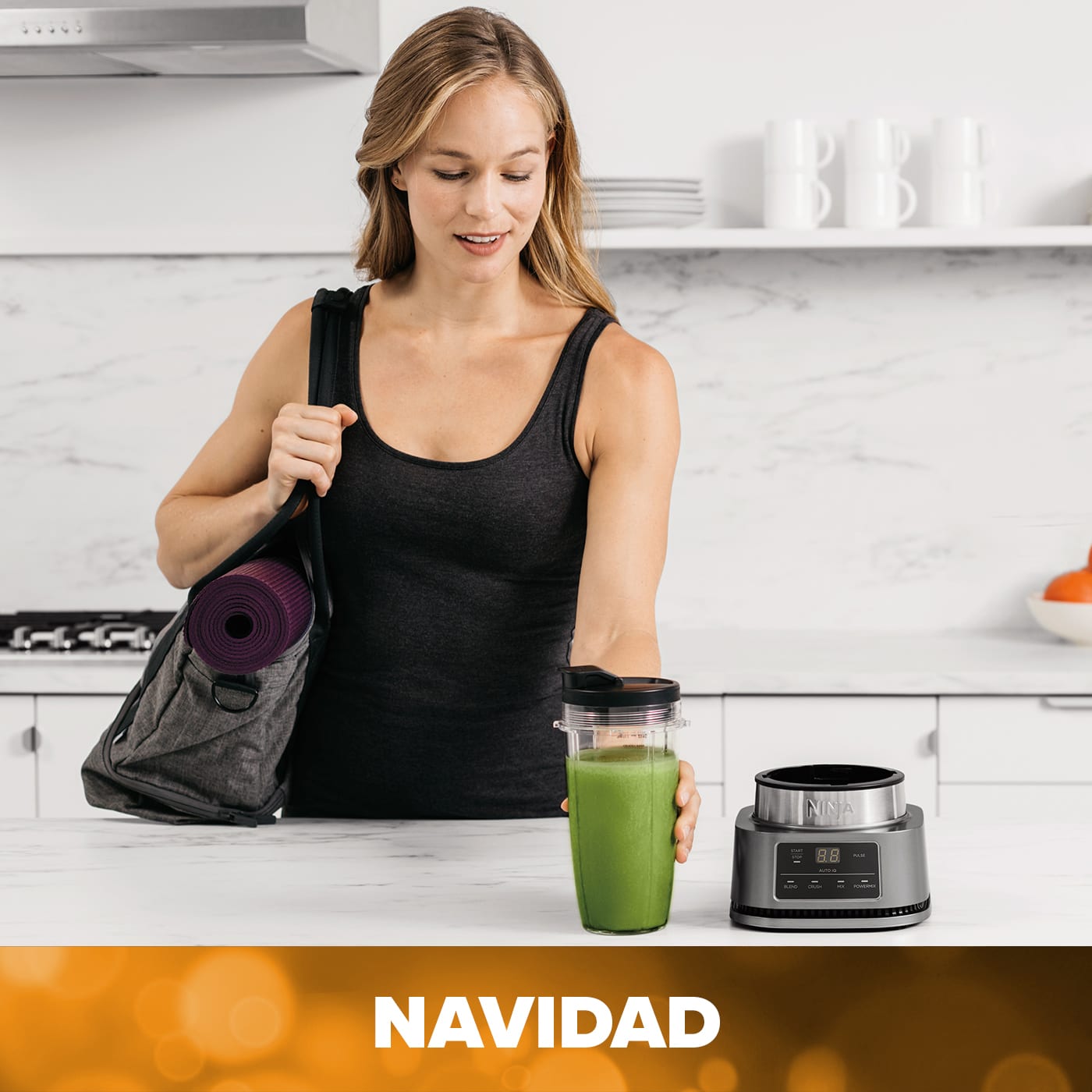 Batidora de Vaso Individual para Smoothies Ninja (700W) QB3001EUS