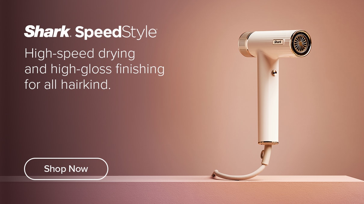 Style your hair with confidence using the Shark SpeedStyle Hair Dryer