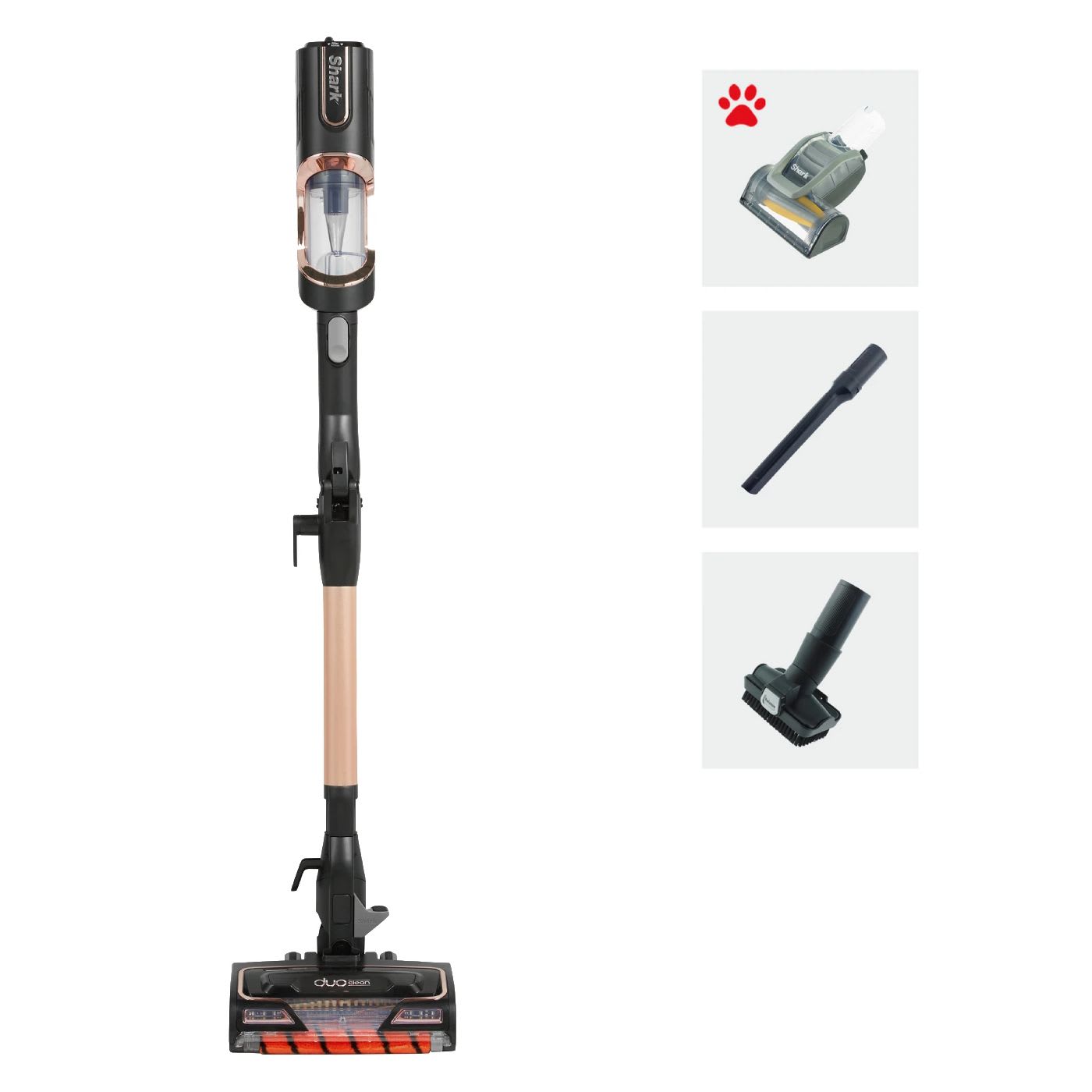 Aspiradora escoba con cable Shark Dorado, Modelo mascotas HZ500EUT product photo