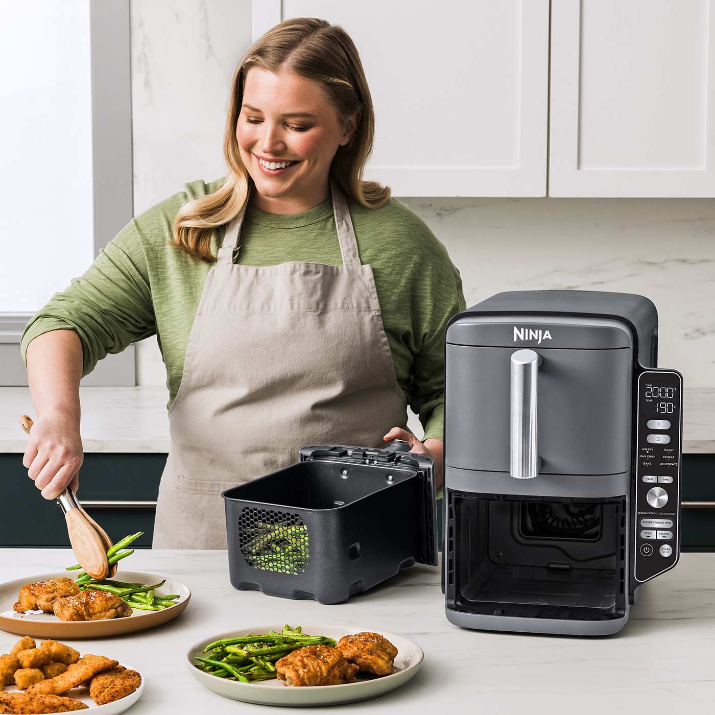 Image of Double Stacked Air Fryer SL400UK