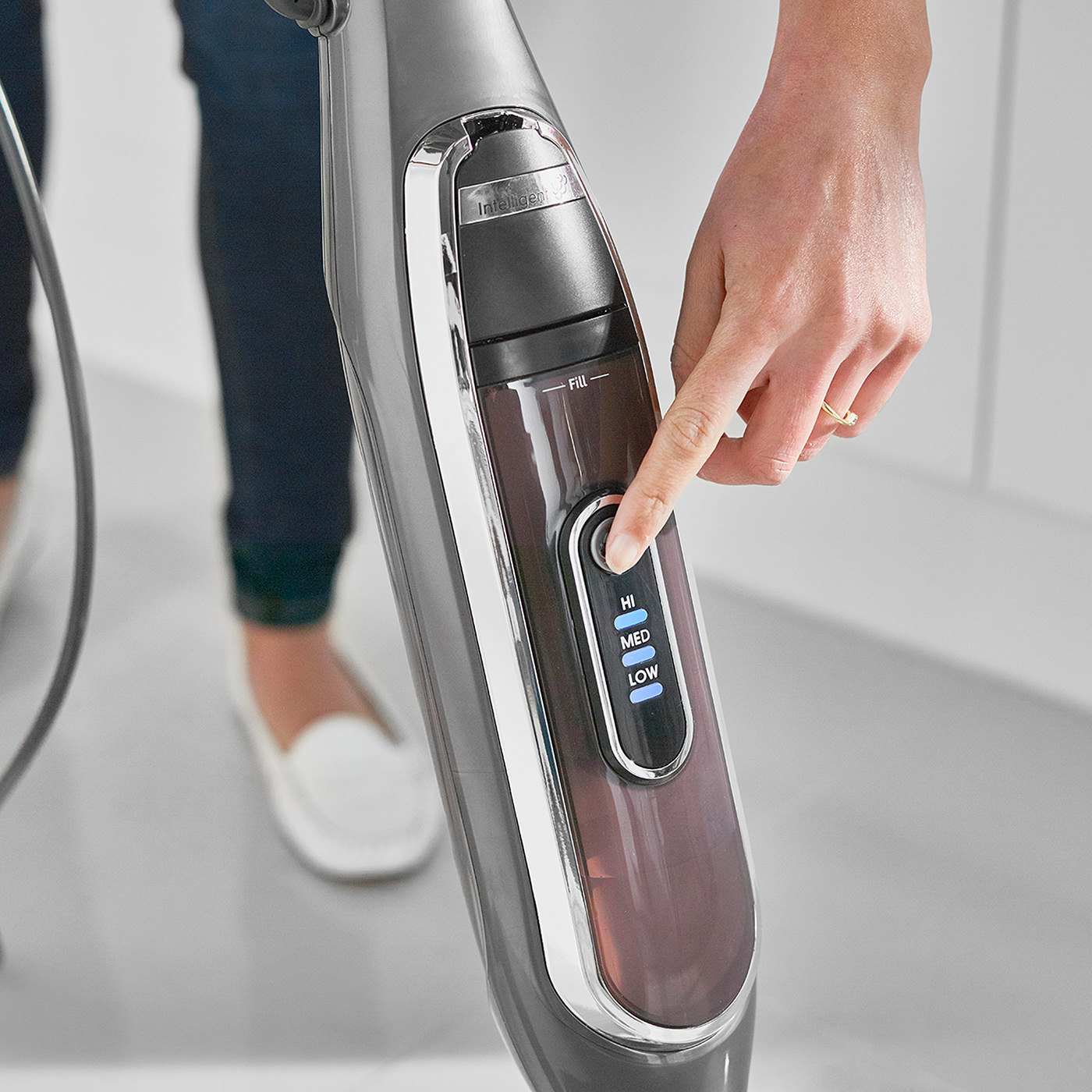 3 réglages de vapeur automatiques