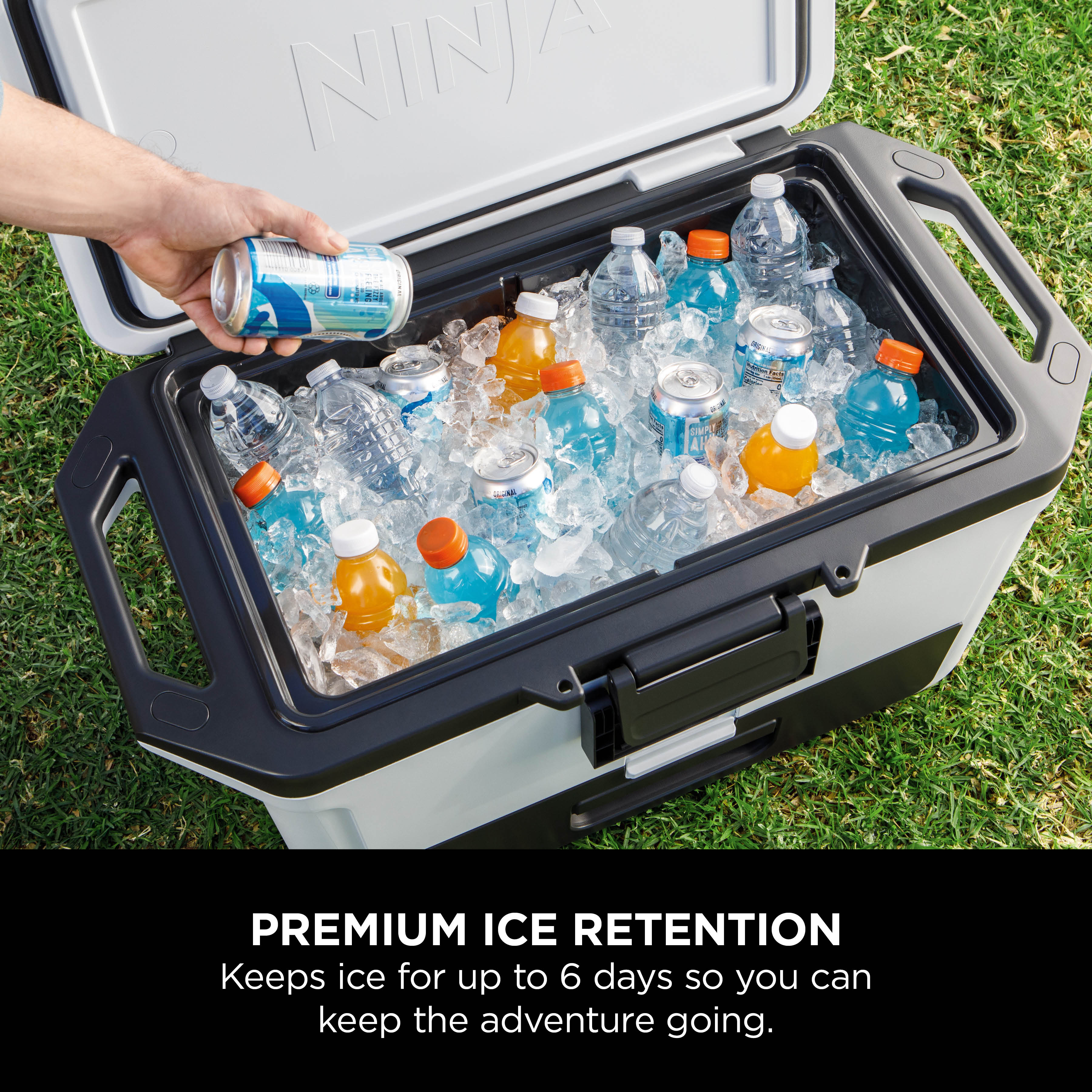 Ninja FrostVault Hard Cooler 50QT/48L with Dry Zone Premium - Certified Refurbis - Picture 29 of 36