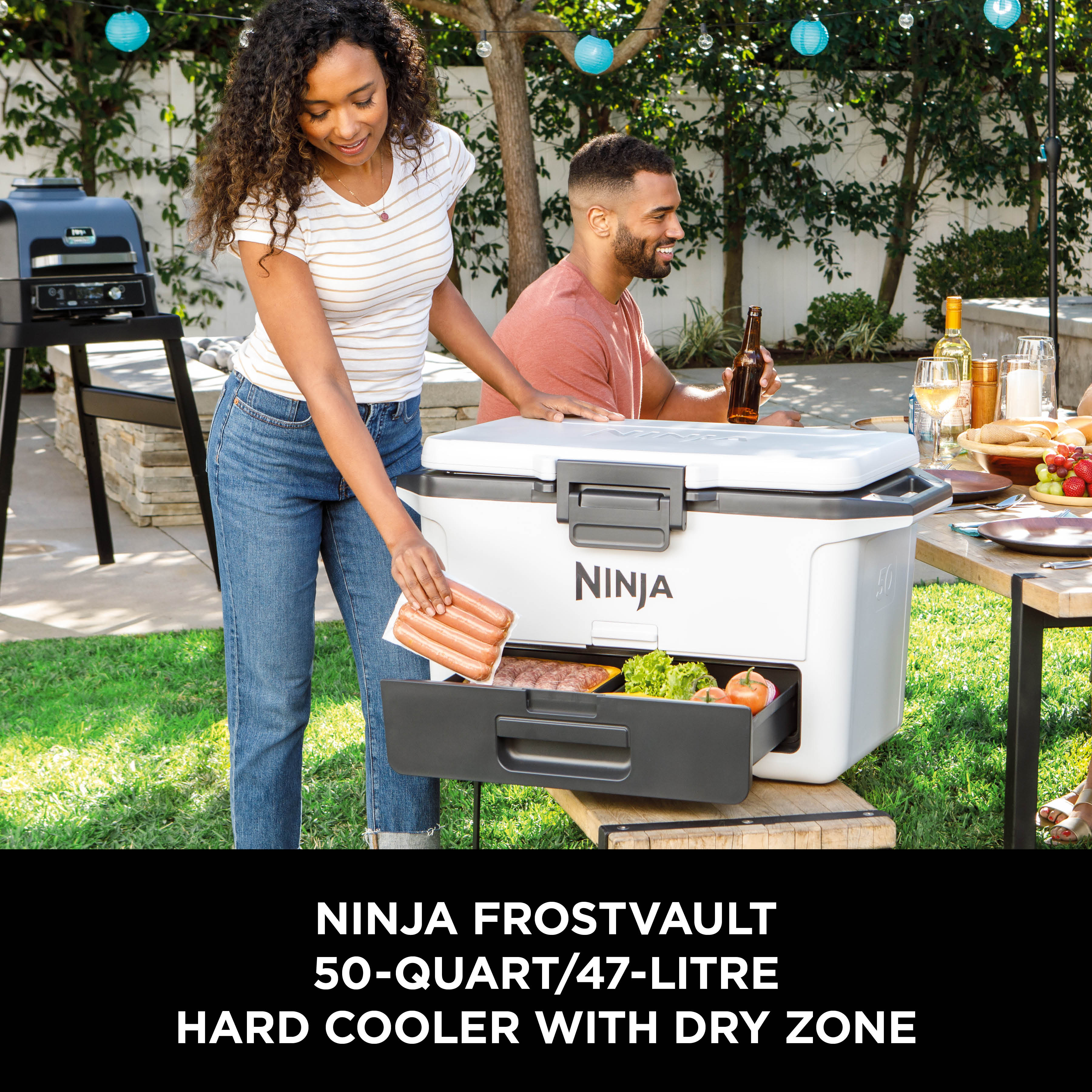 Ninja FrostVault Hard Cooler 50QT/48L with Dry Zone Premium - Certified Refurbis - Picture 27 of 36