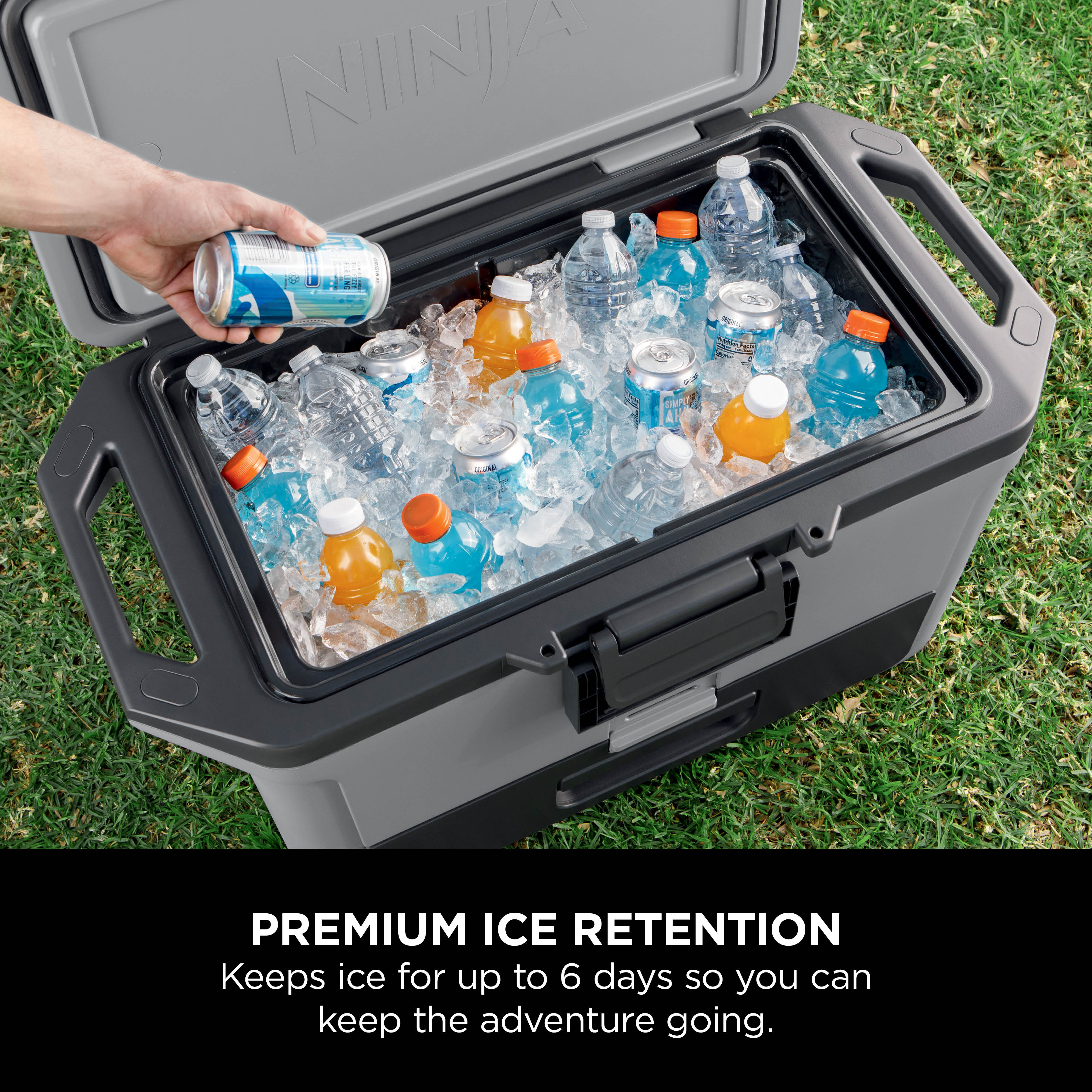 Ninja FrostVault Hard Cooler 50QT/48L with Dry Zone Premium - Certified Refurbis - Picture 17 of 36