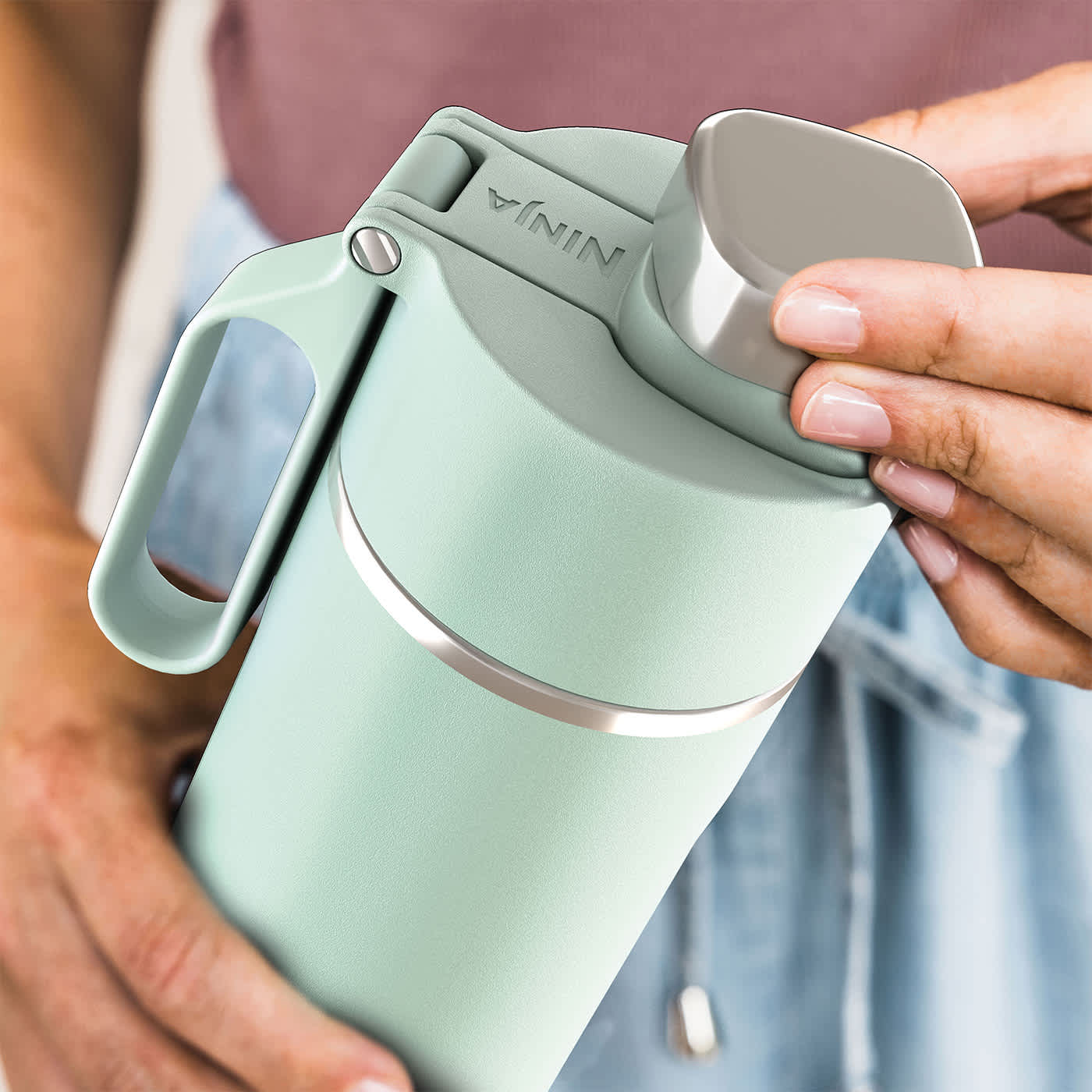 Leak-proof bottle lid