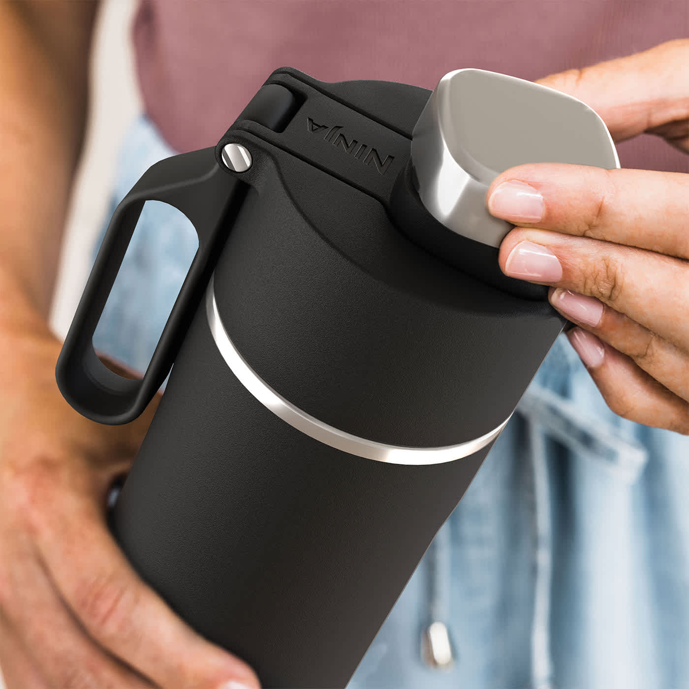 Leak-proof bottle lid