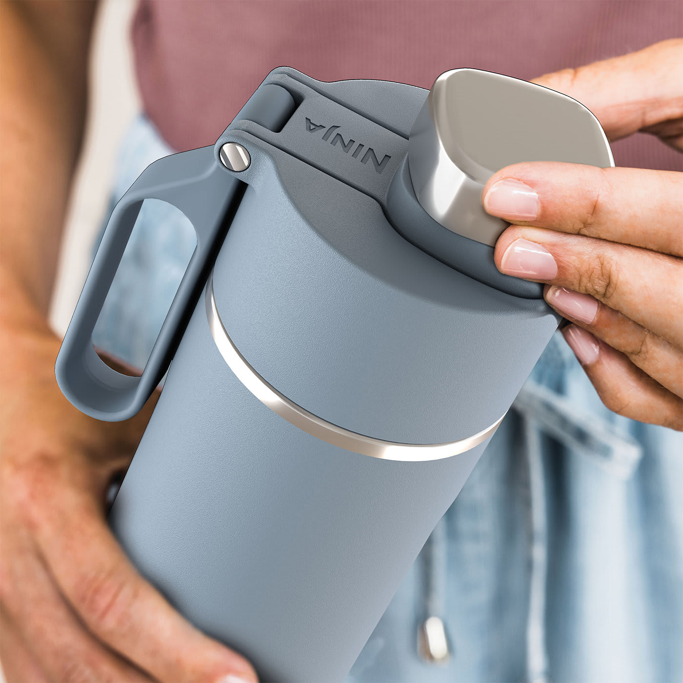 Leak-proof bottle lid