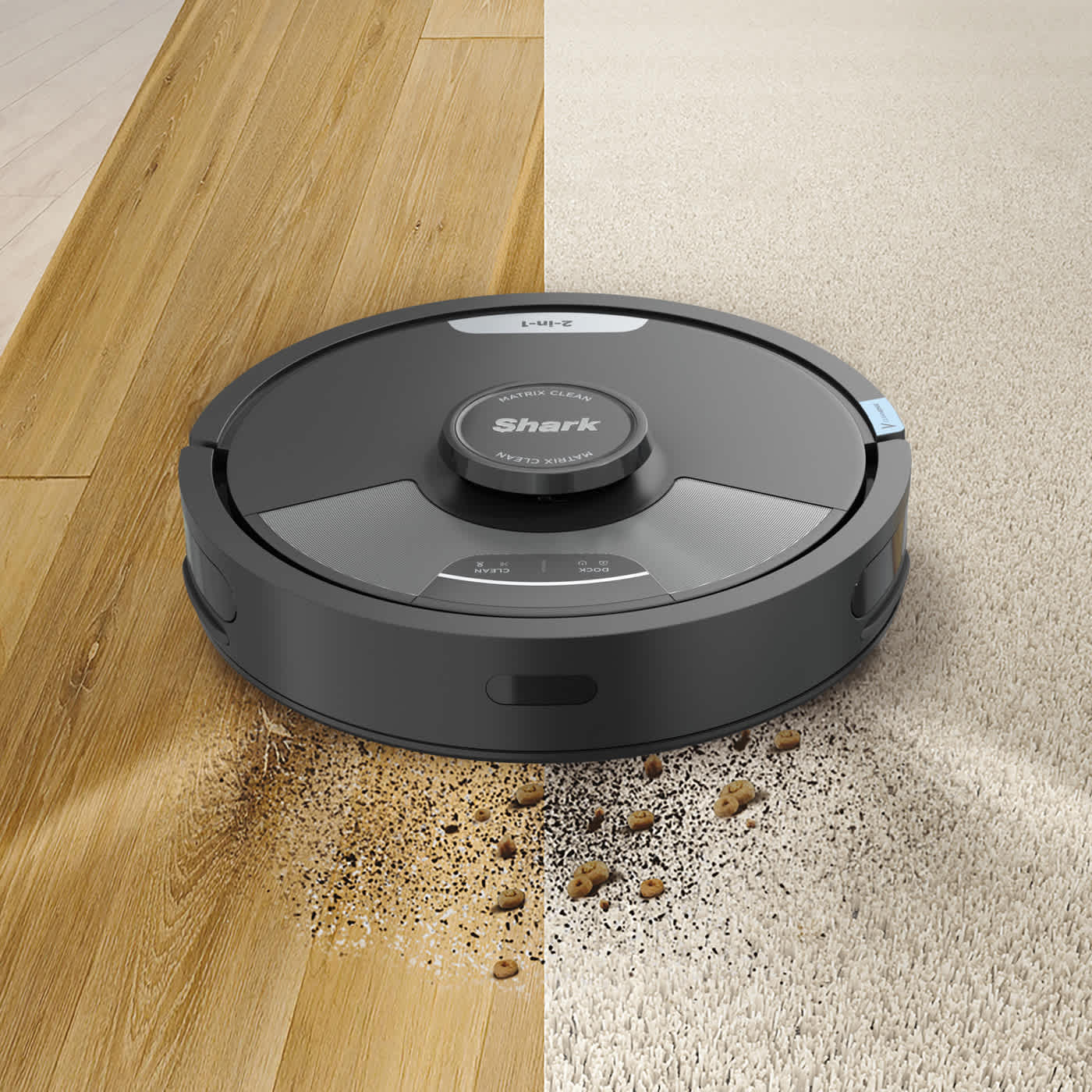 Suction power + sonic mopping