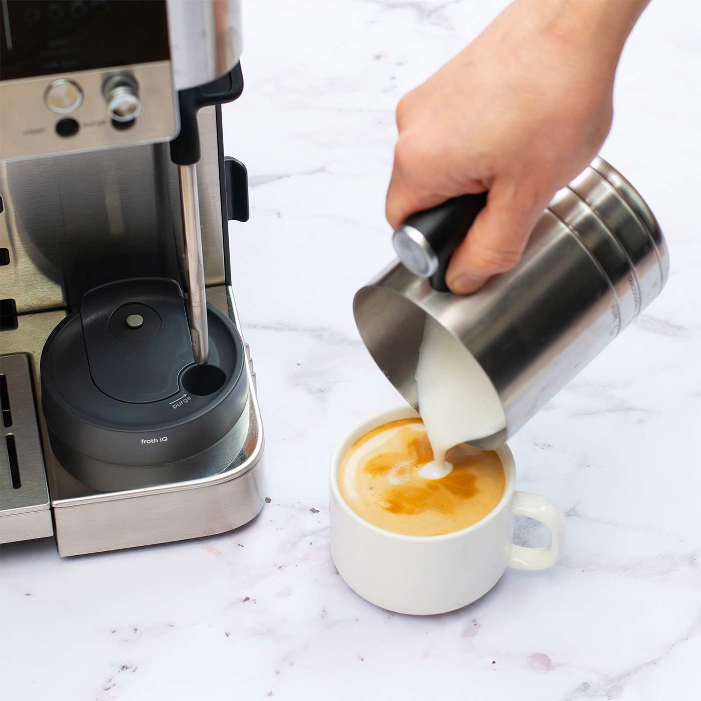 Dual Milk Frother System Dual Milk Frother System