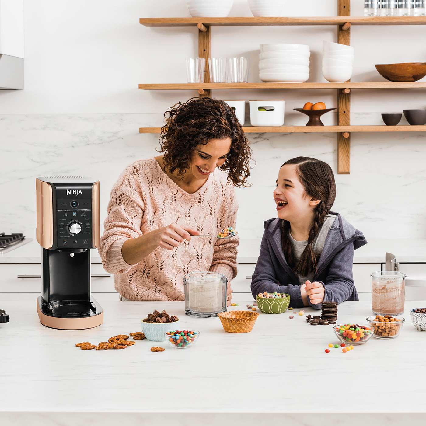 Un fresco momento di piacere per tutta la famiglia