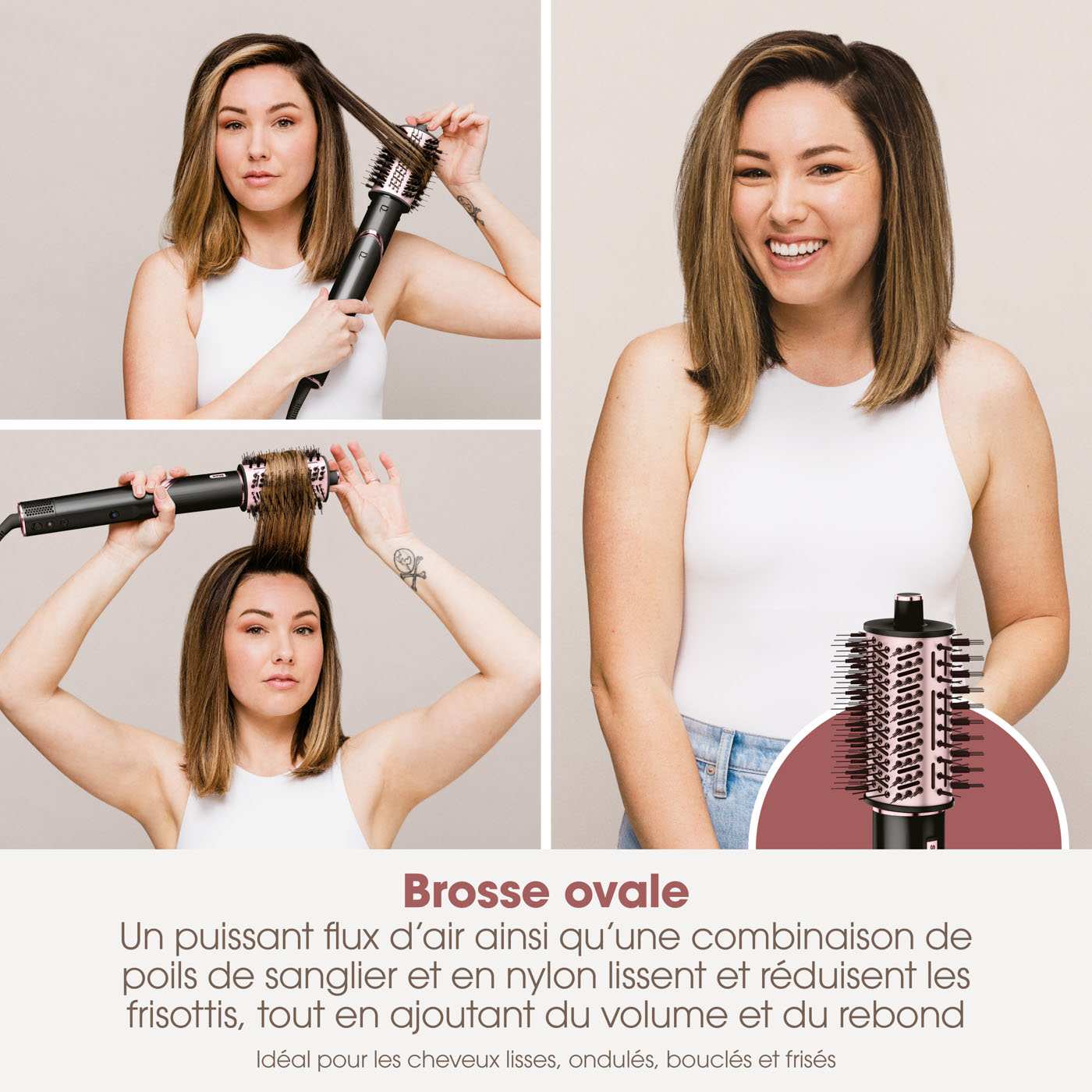 Shark FlexStyle brosse ovale